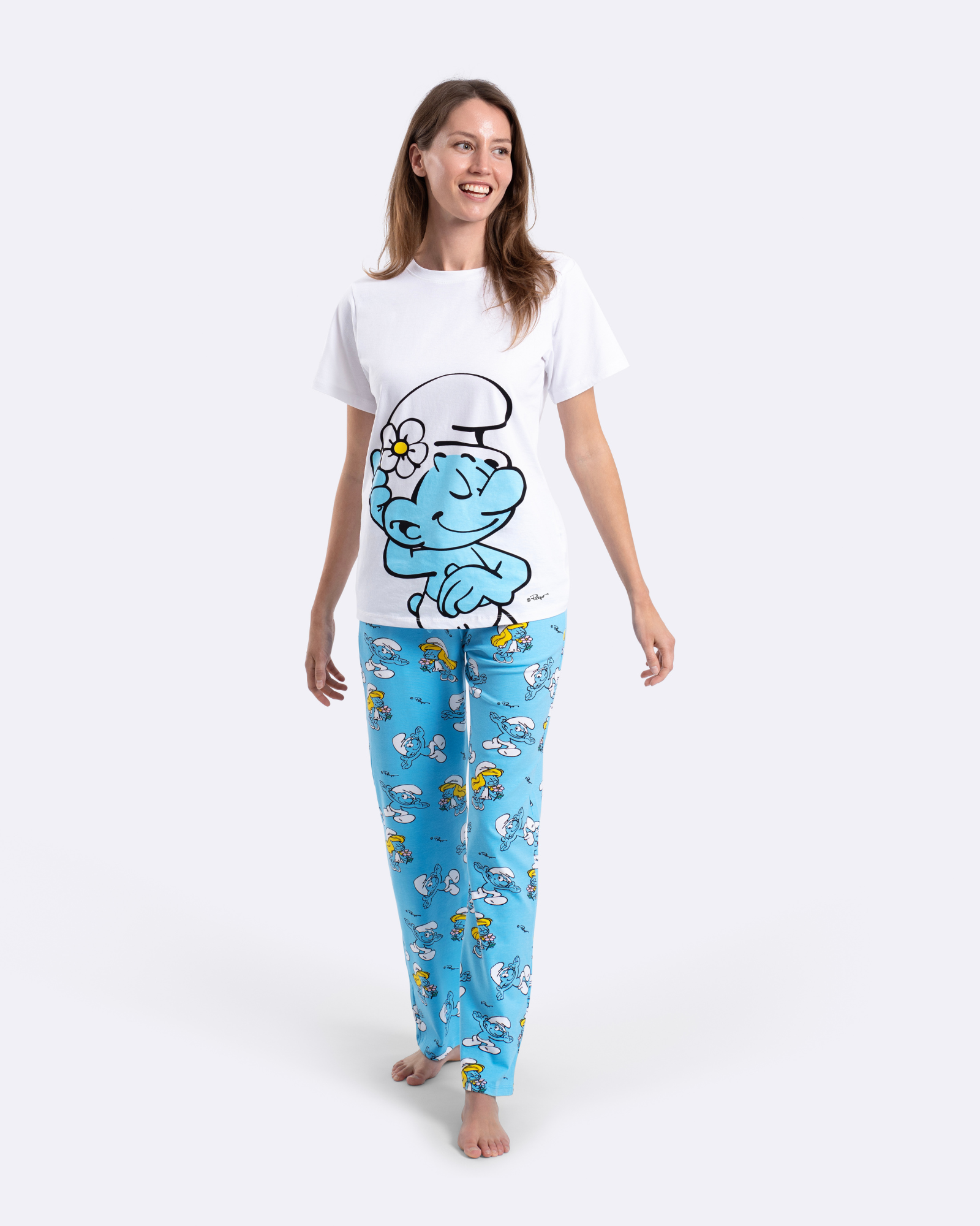 The Smurfs Long Pyjamas
