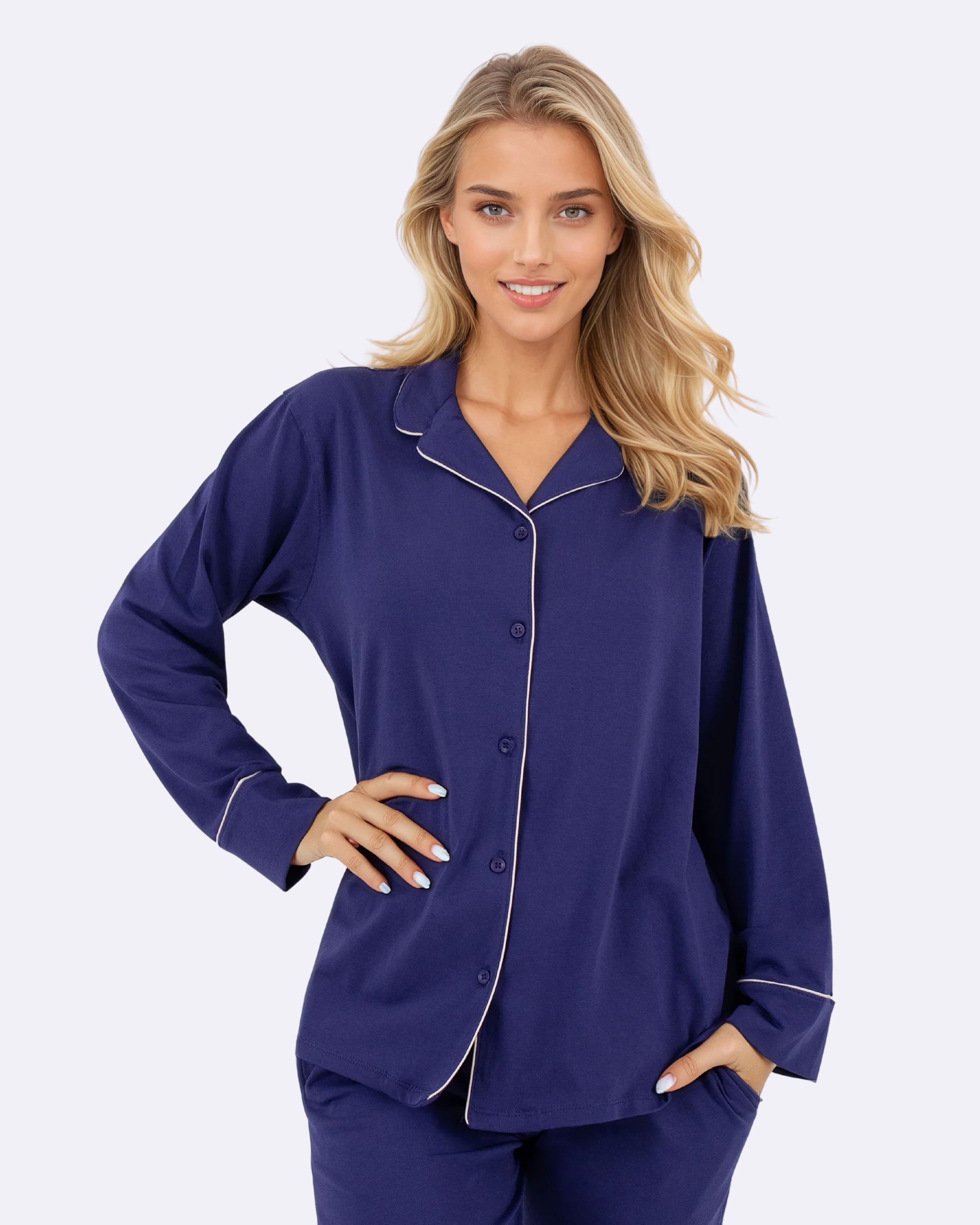 Navy Blue Pyjamas