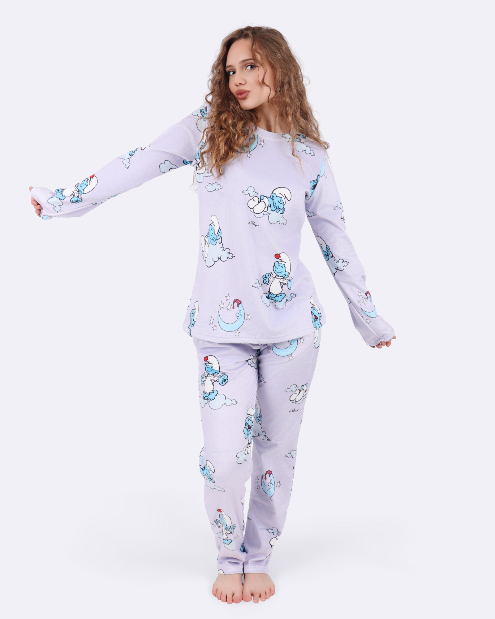 Smurfs Sleep Velourpyjamas