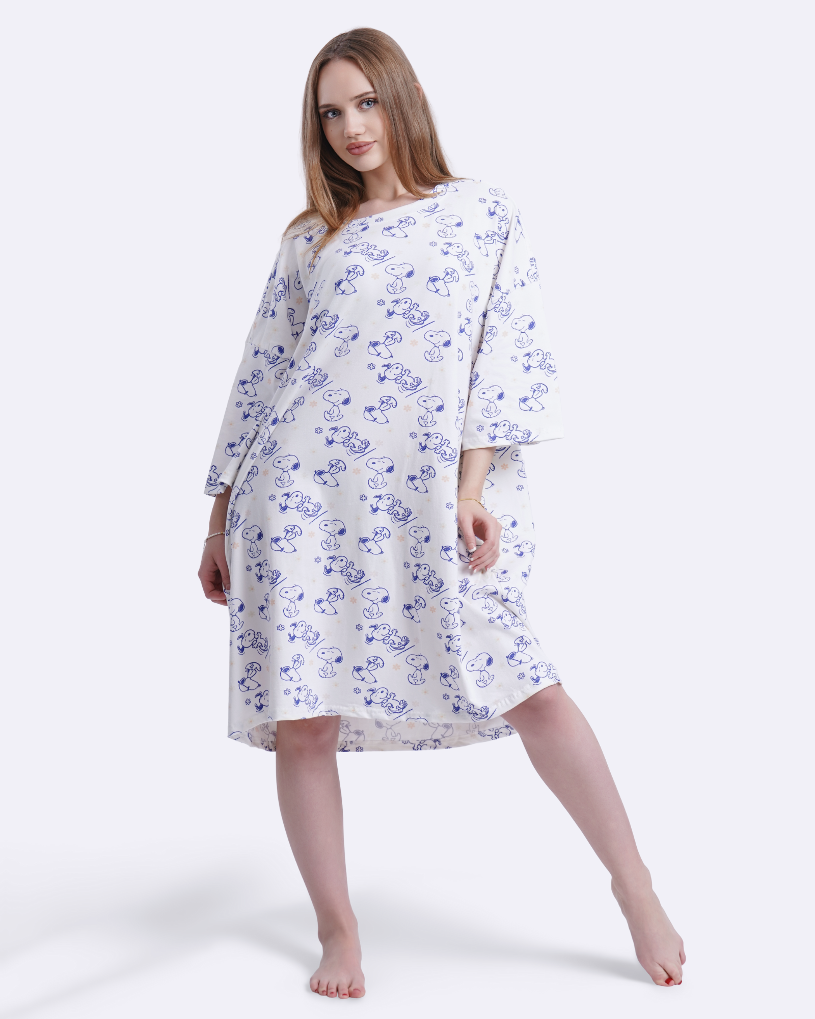 Snoopy Blue Cozee Tee