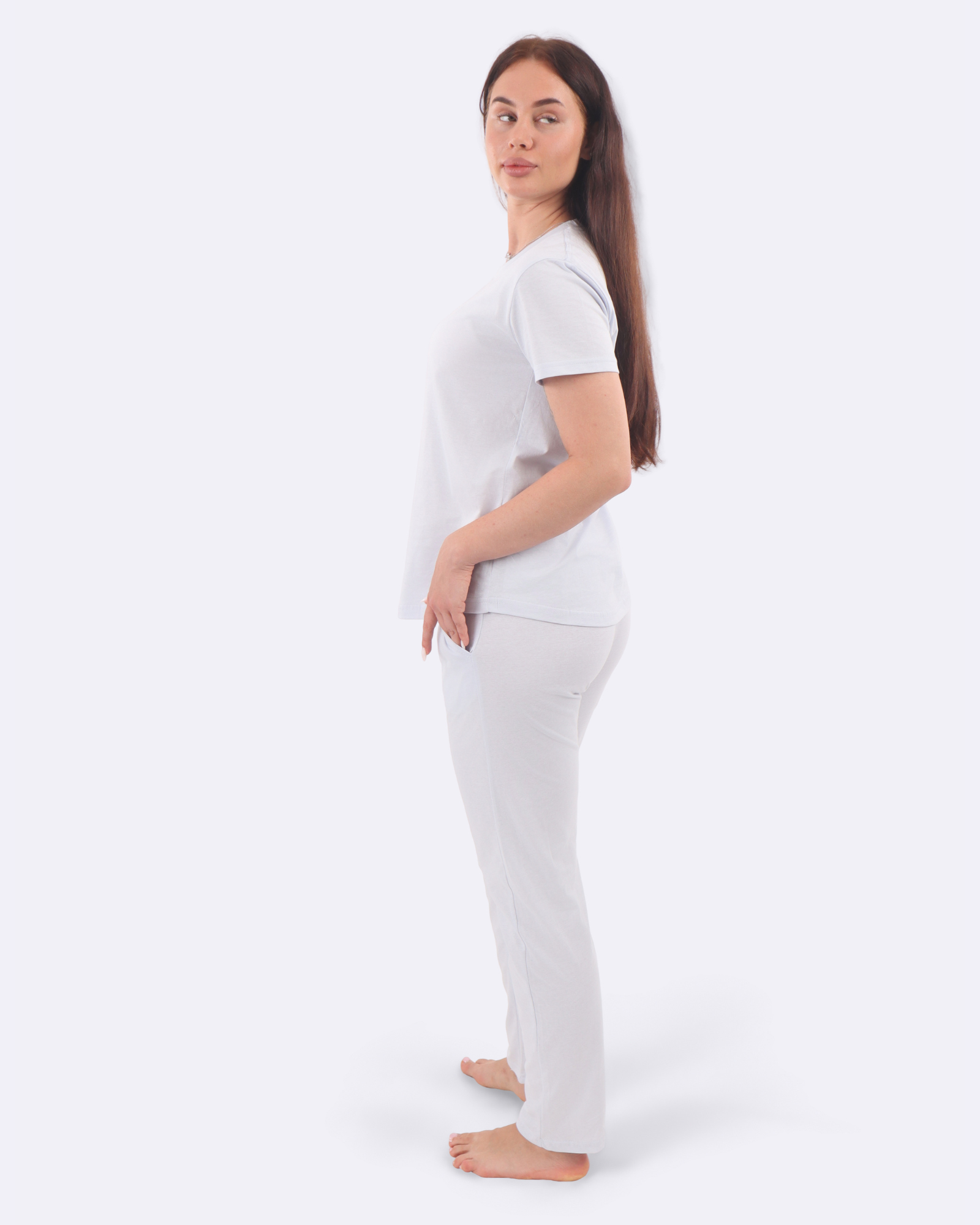 Sydänkuvioiset lyhyet pyjamat