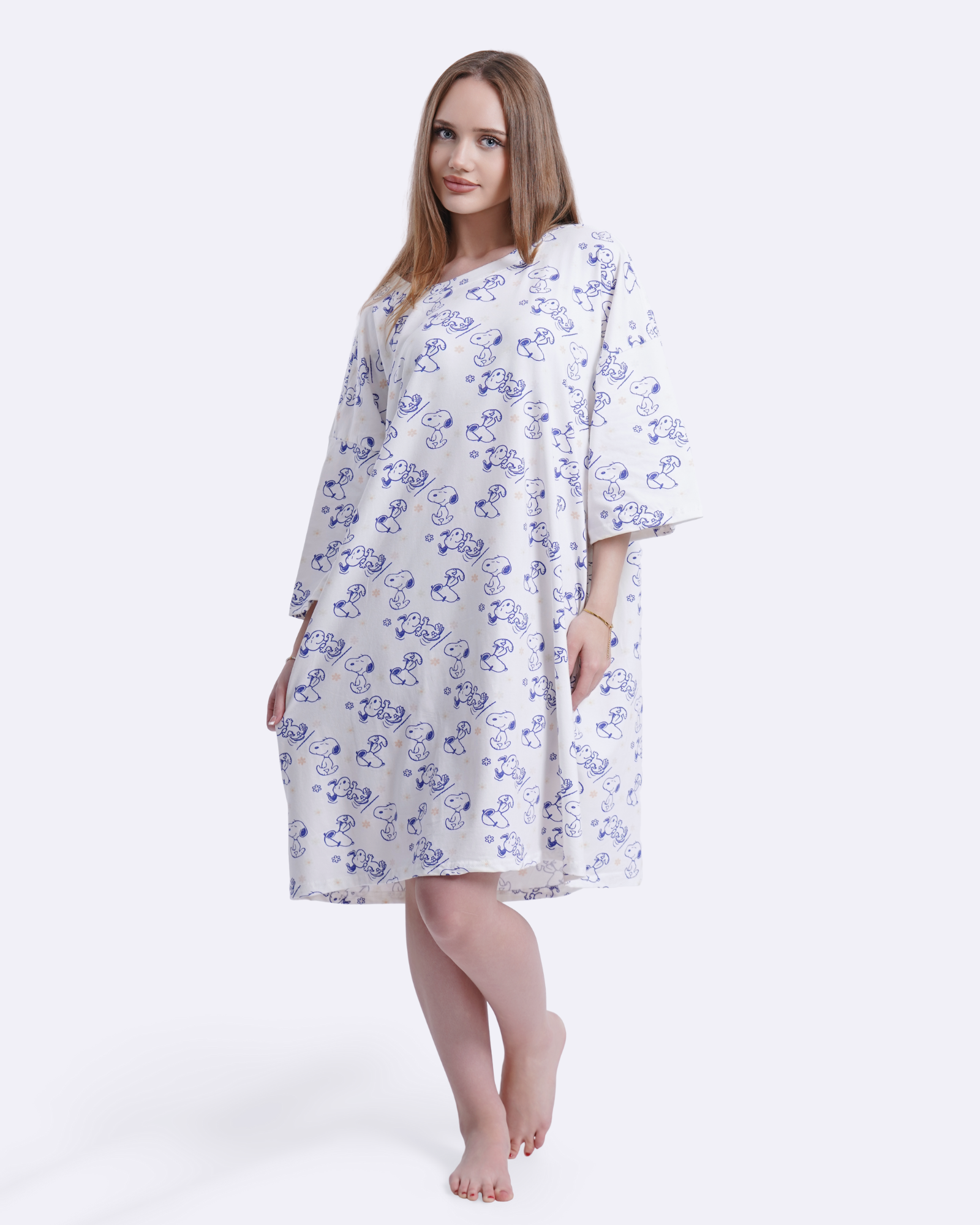 Snoopy Blue Cozee Tee