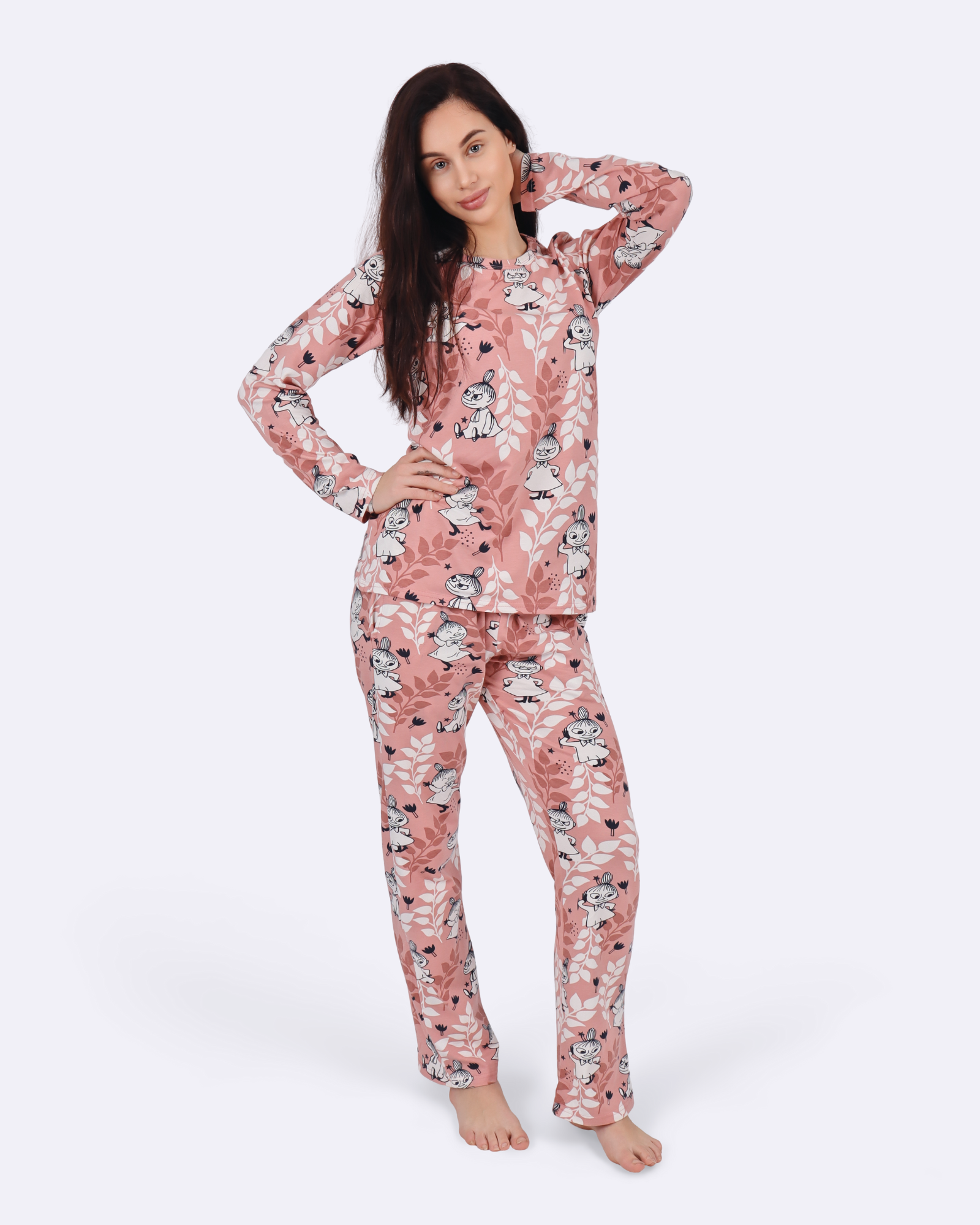 Lilla My Vaaleanpunaiset Pyjamat