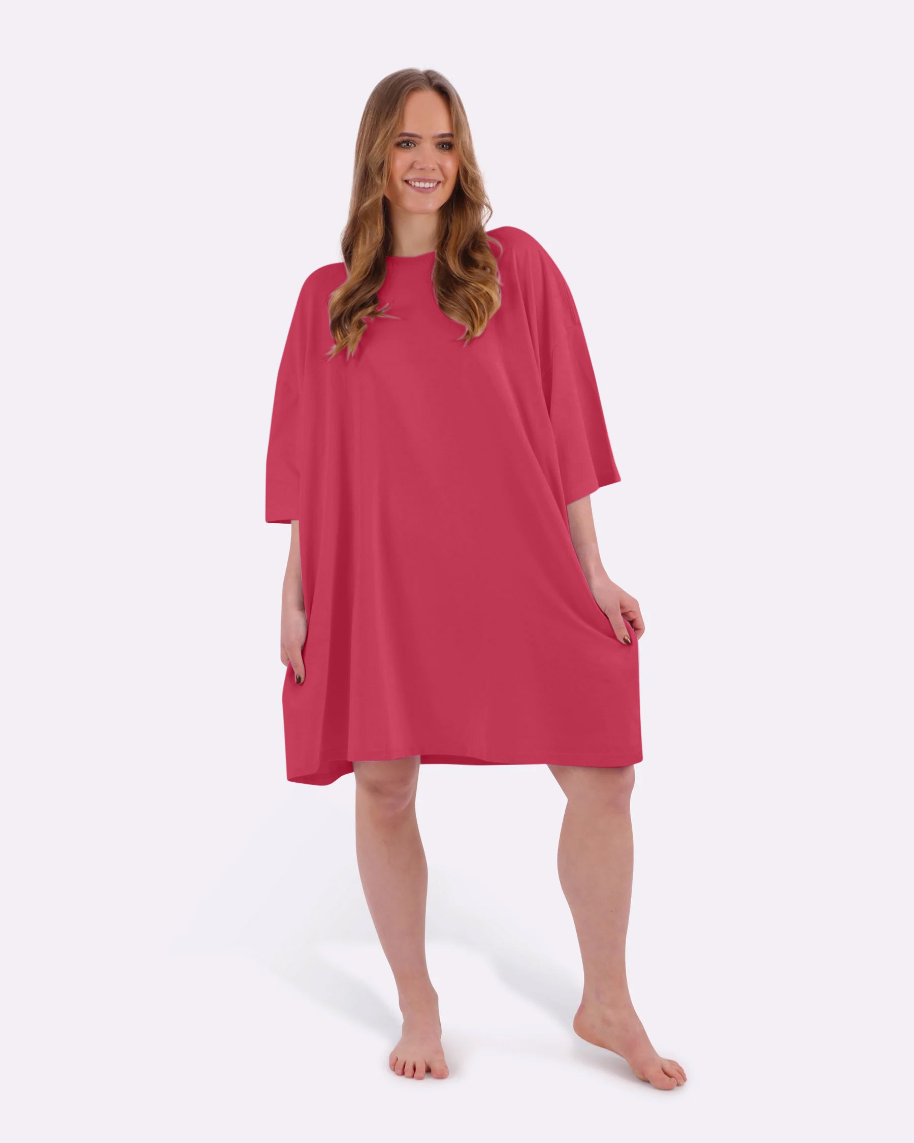 Fuchsia Cozee Tee