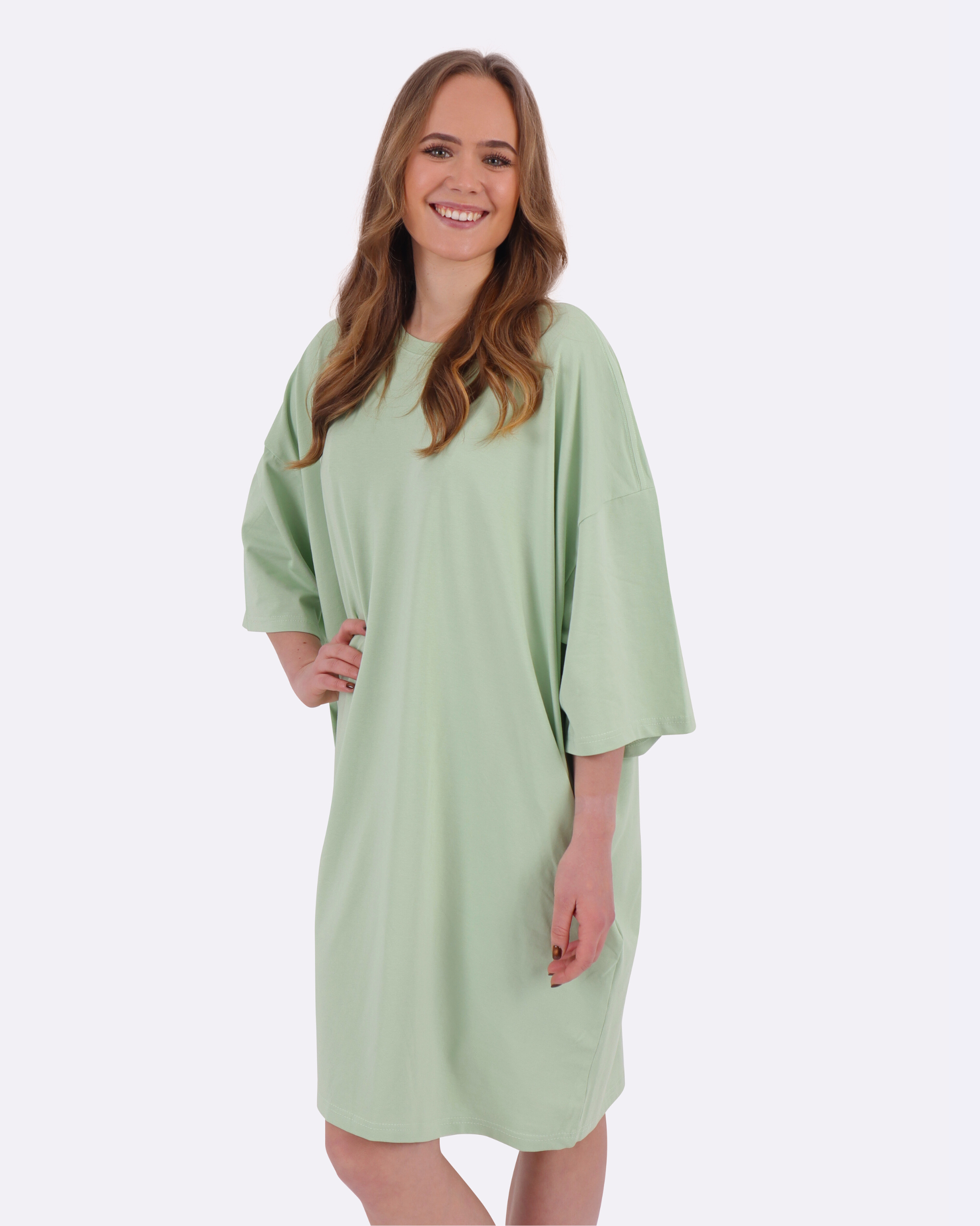 Smoke Green Cozee Tee