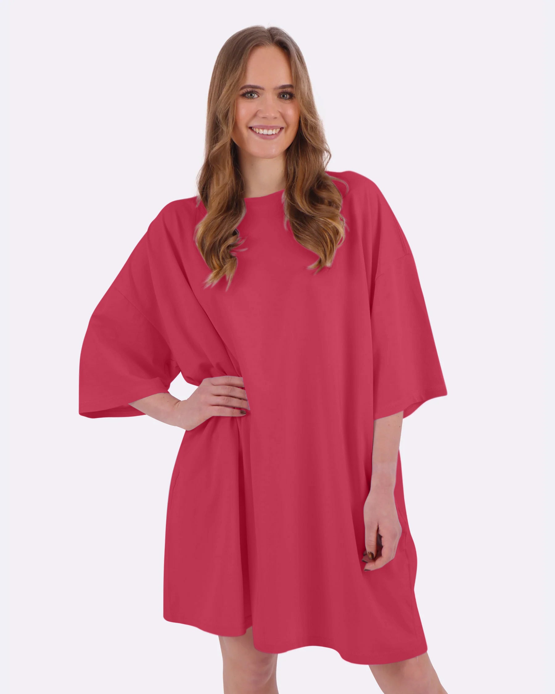 Fuchsia Cozee Tee