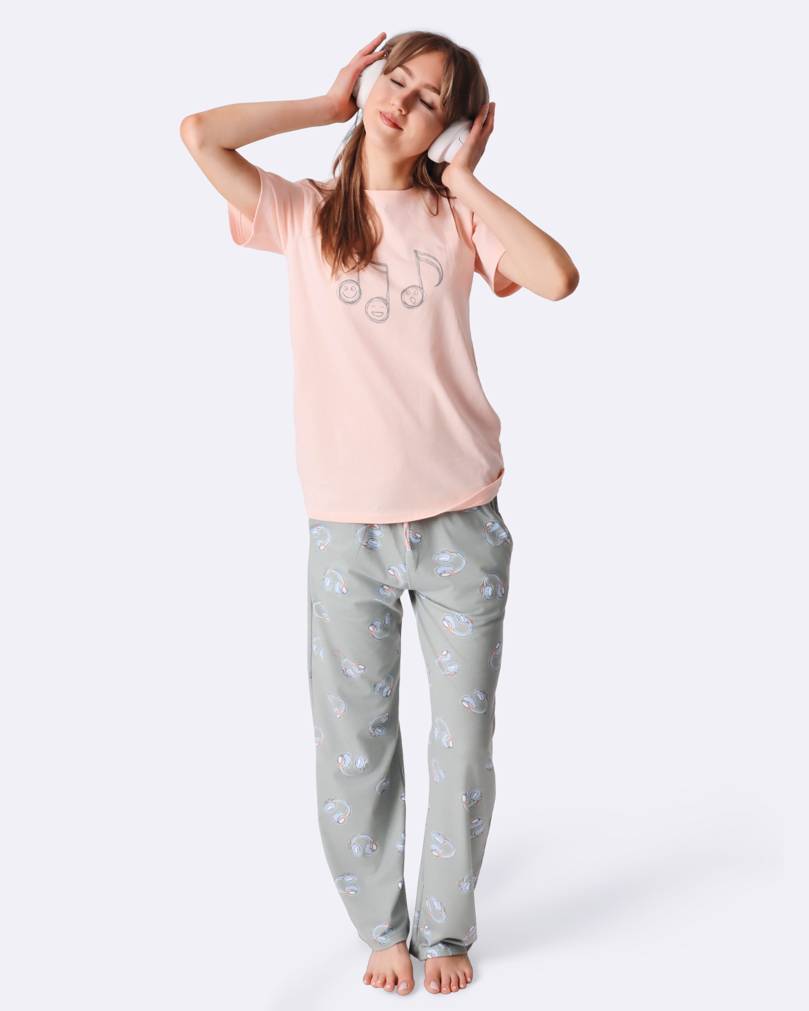 Pikku Myy Blush Pink Pyjamas