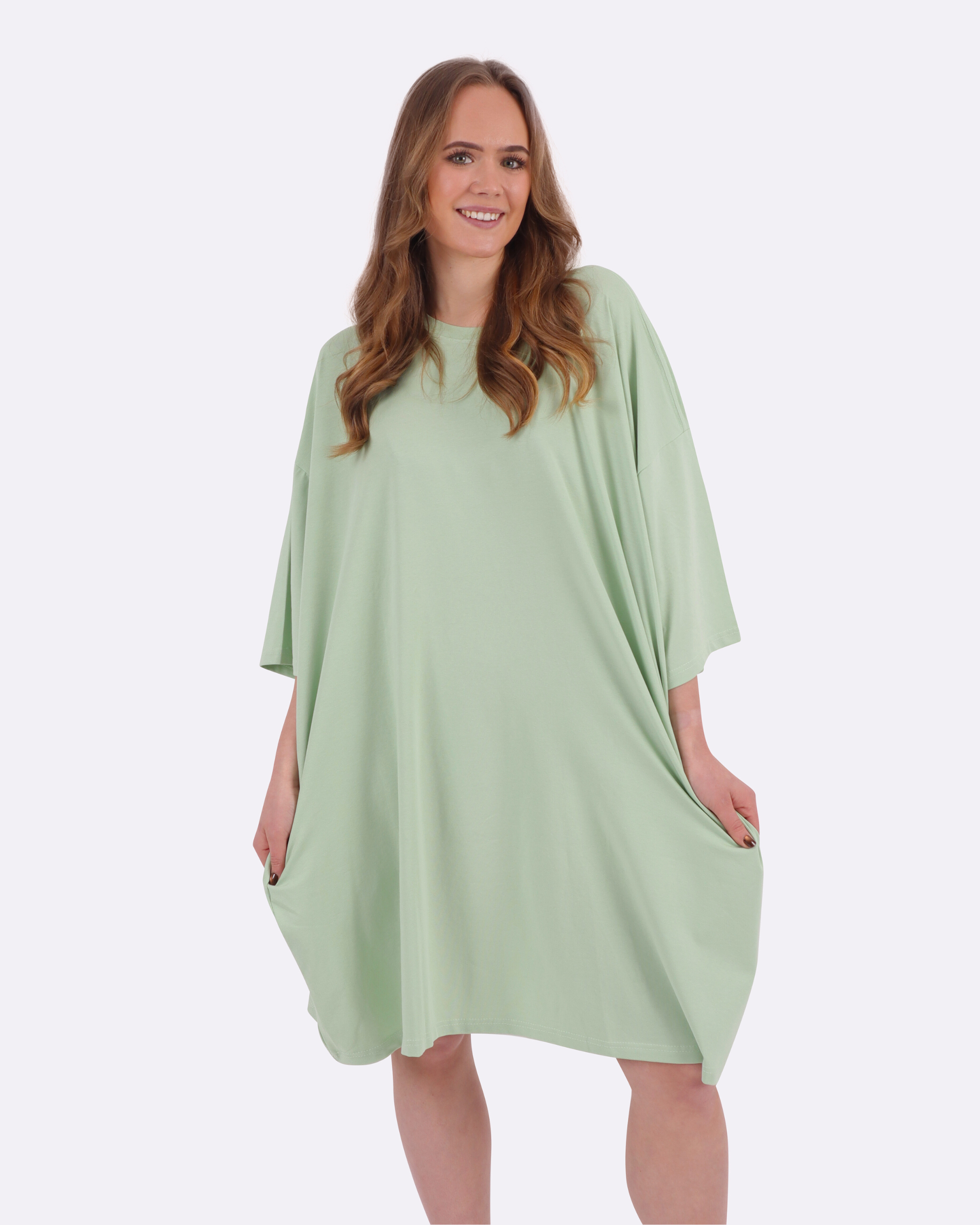 Smoke Green Cozee Tee