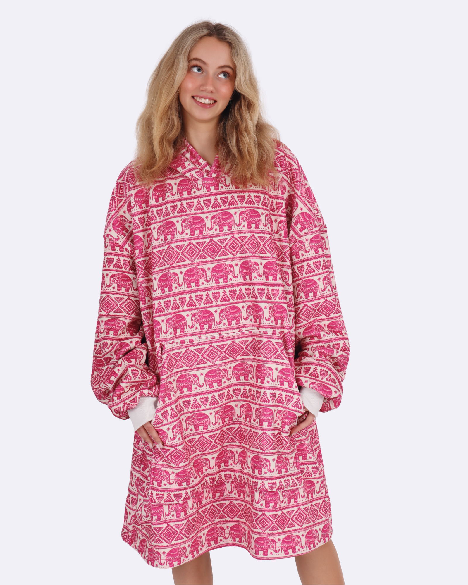 Pink Elephants Mandala Cozee