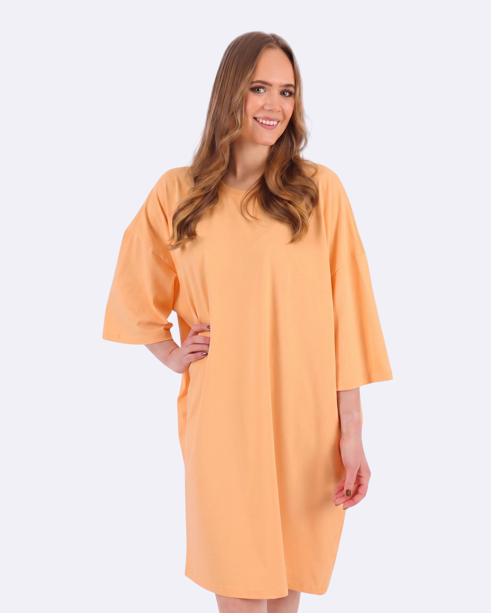 Soft Apricot Cozee Tee