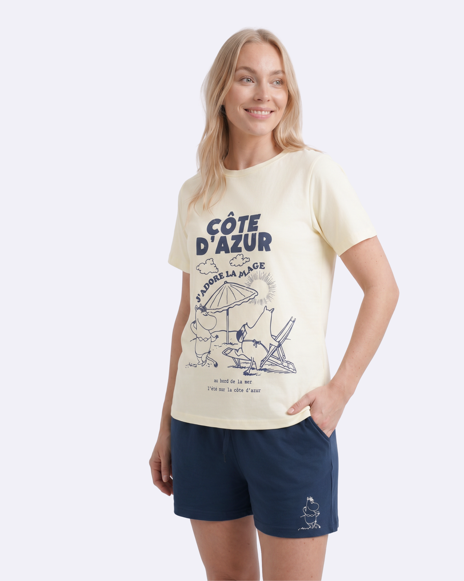 Moomin Riviera Short Pyjamas