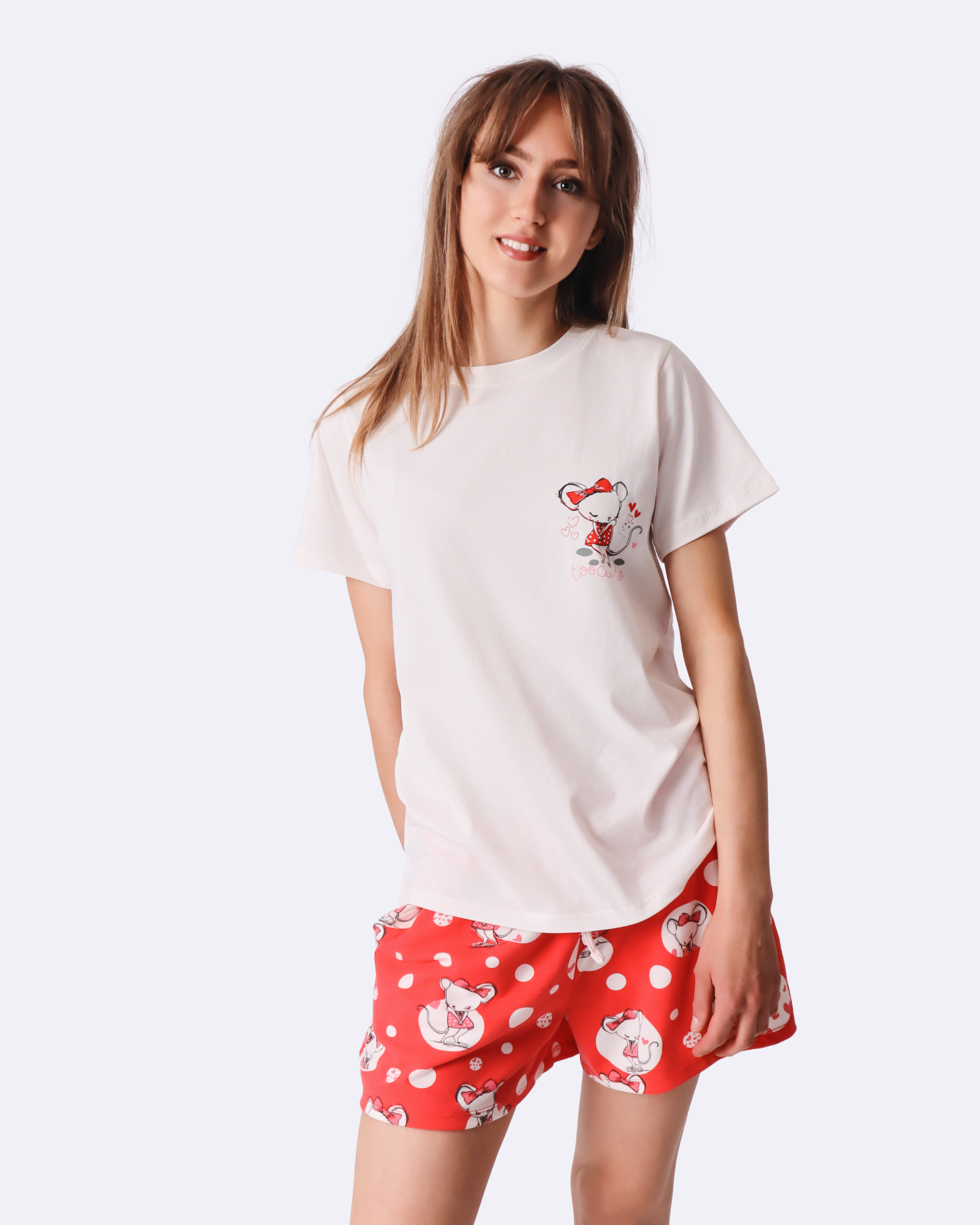 Cute Mouse Short Pyjamas