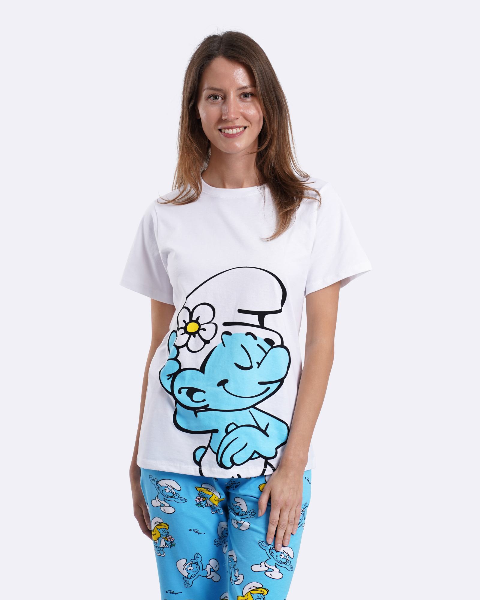 The Smurfs Long Pyjamas