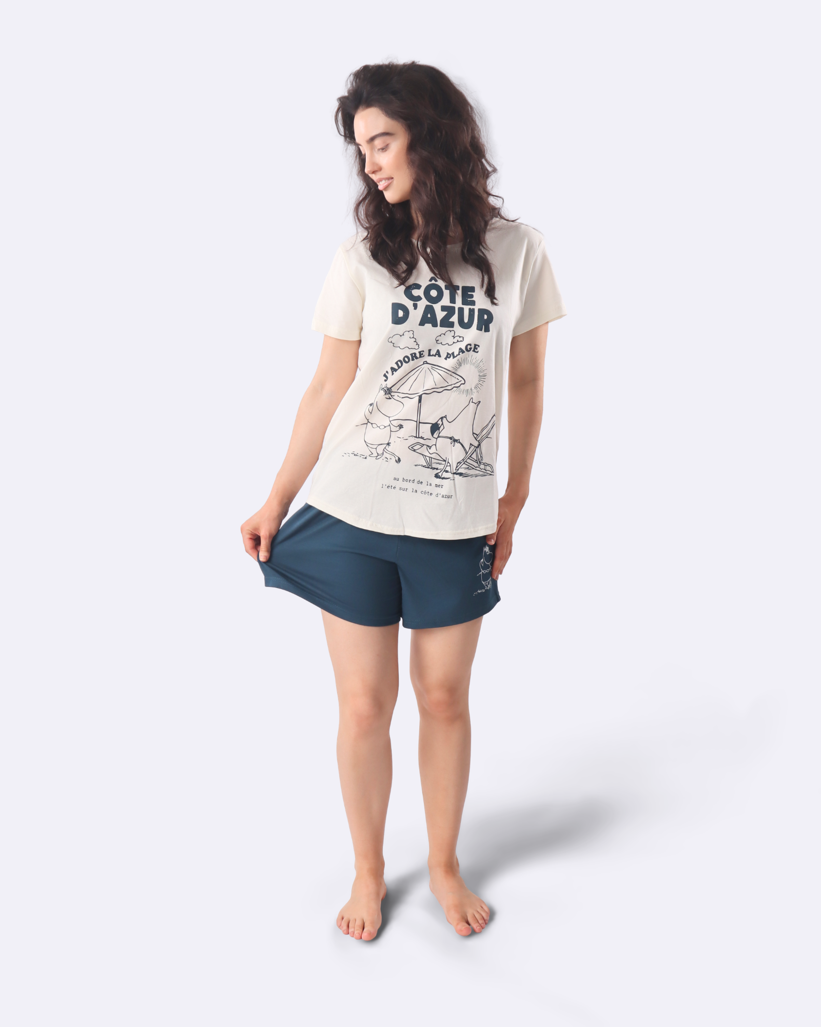 Moomin Riviera Short Pyjamas