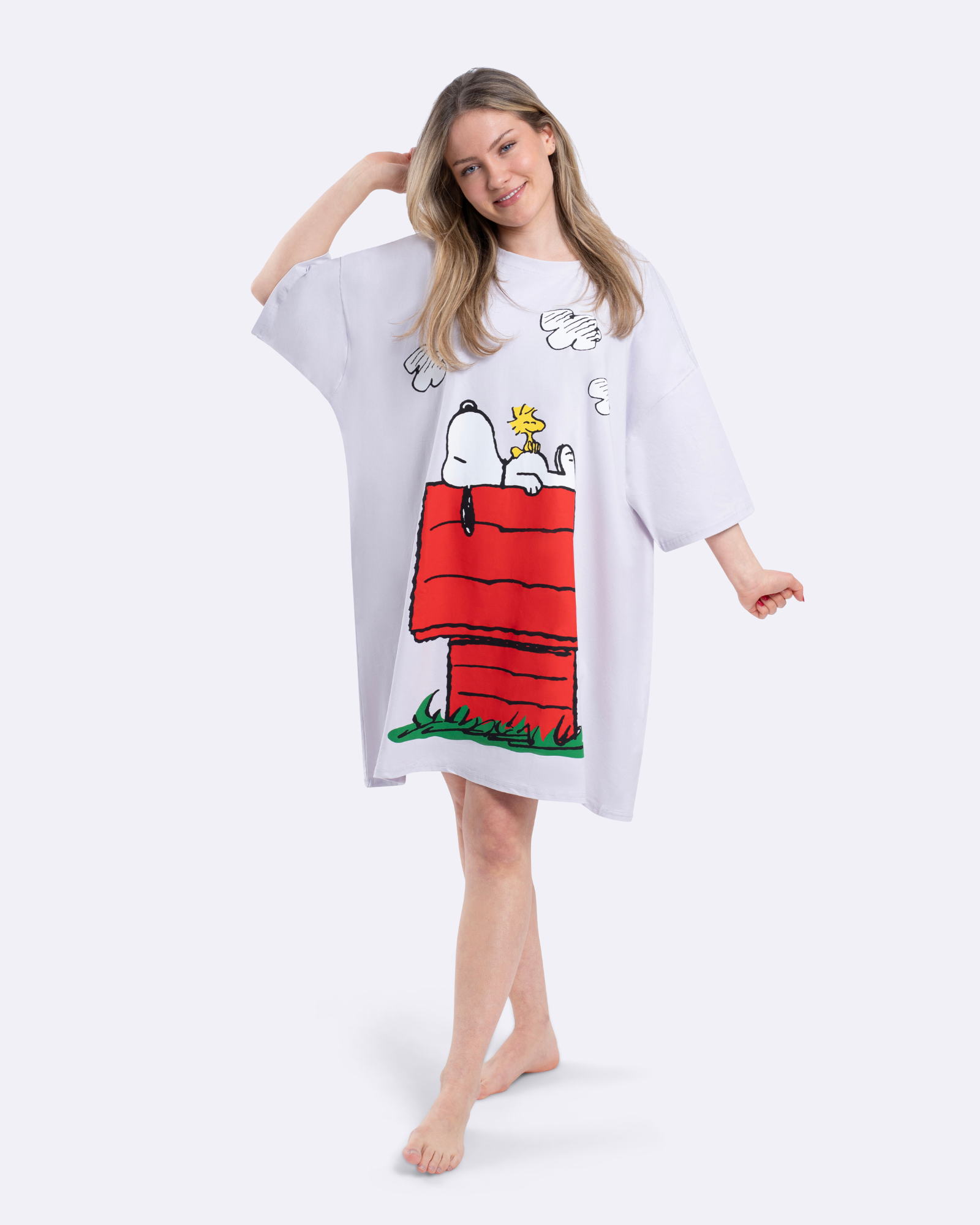 Snoopy House Lilac Cozee Tee