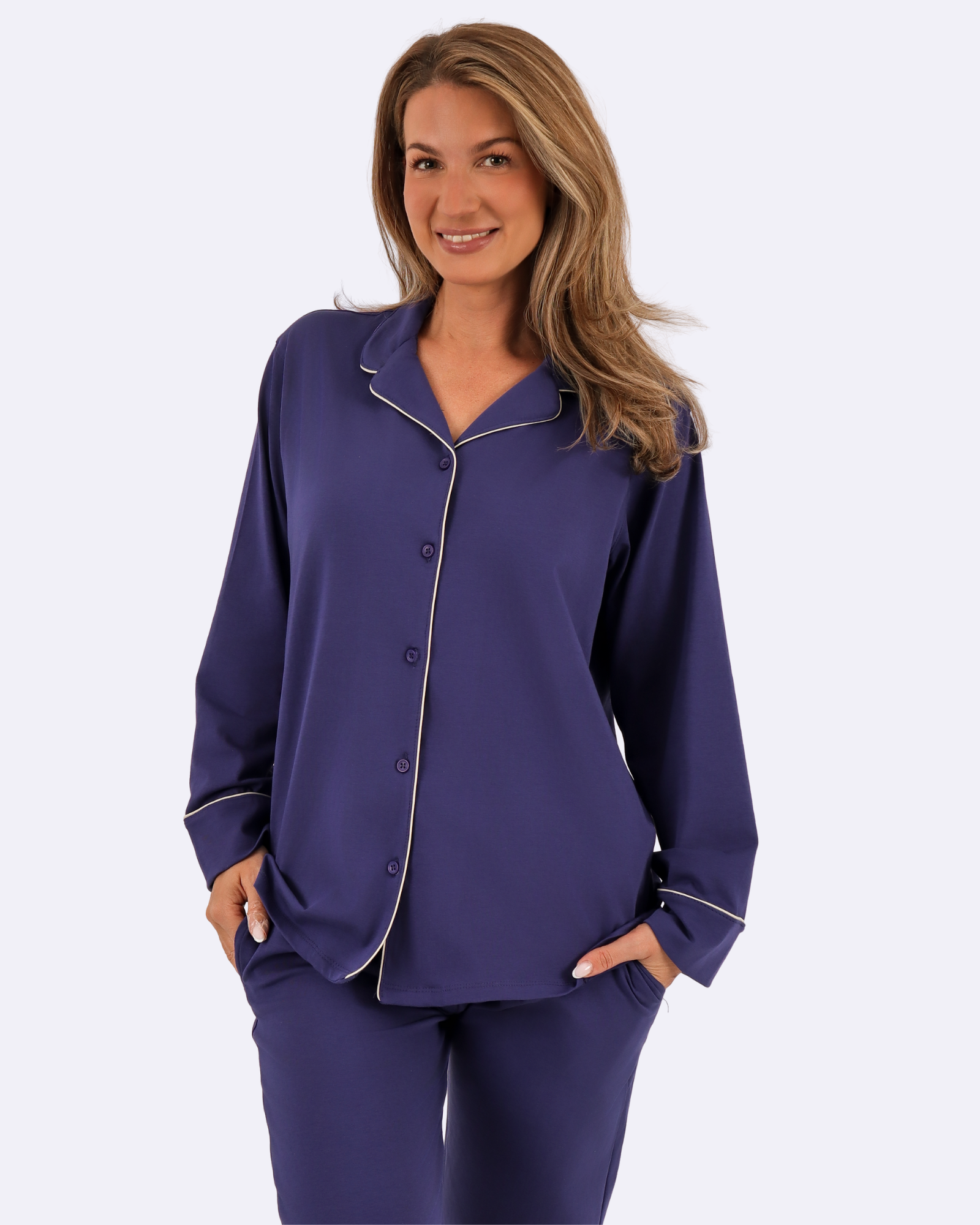 Navy Blue Pyjamas