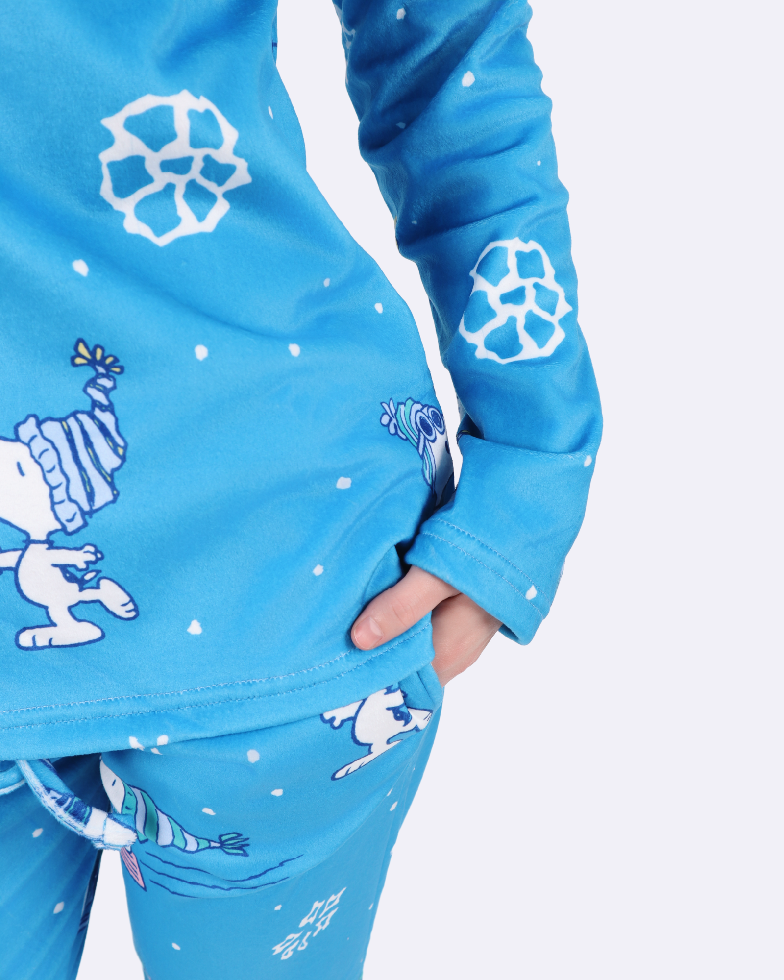 Snoopy Ski Velourpyjamas