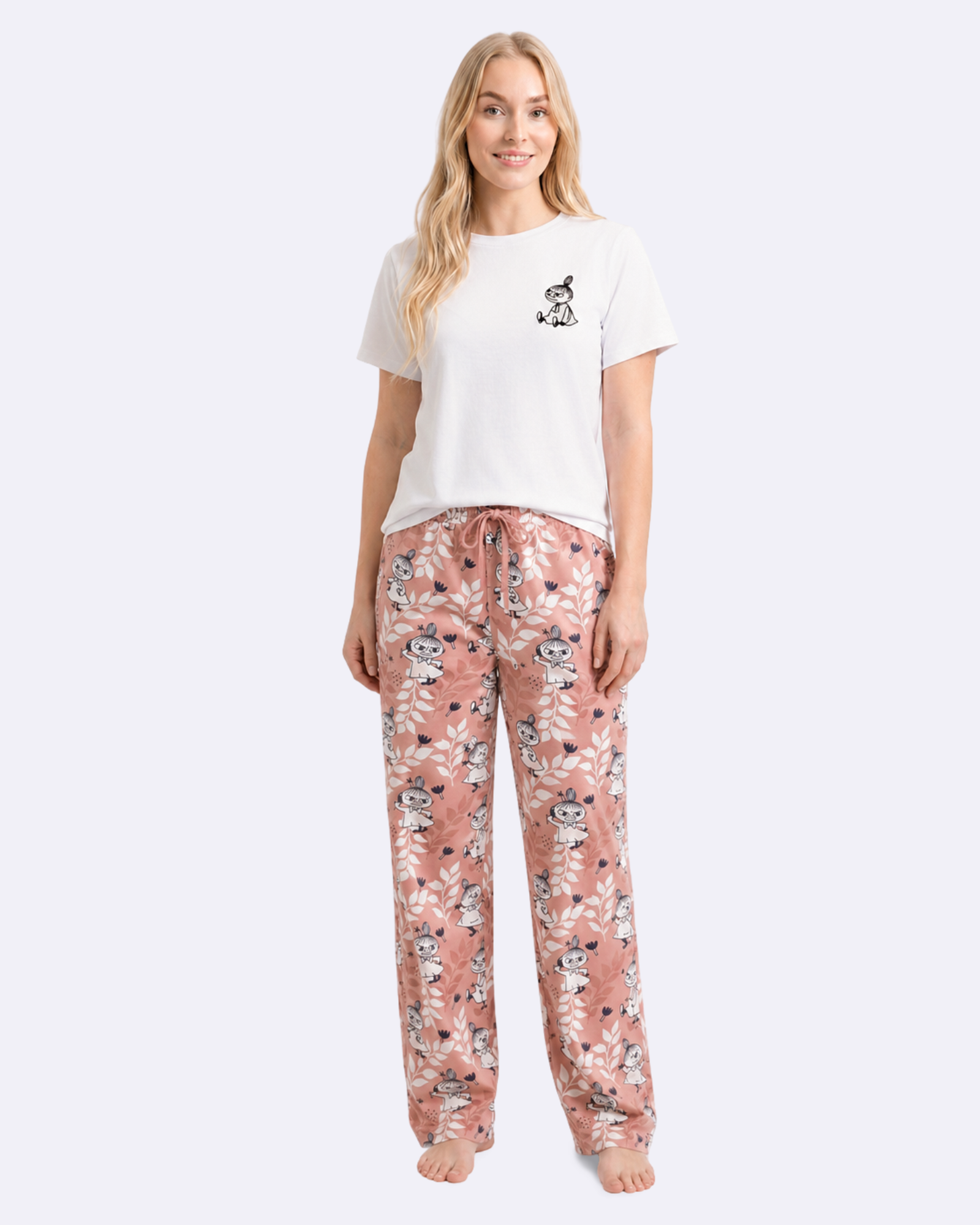 Lilla My Blush Pink Long Pyjamas
