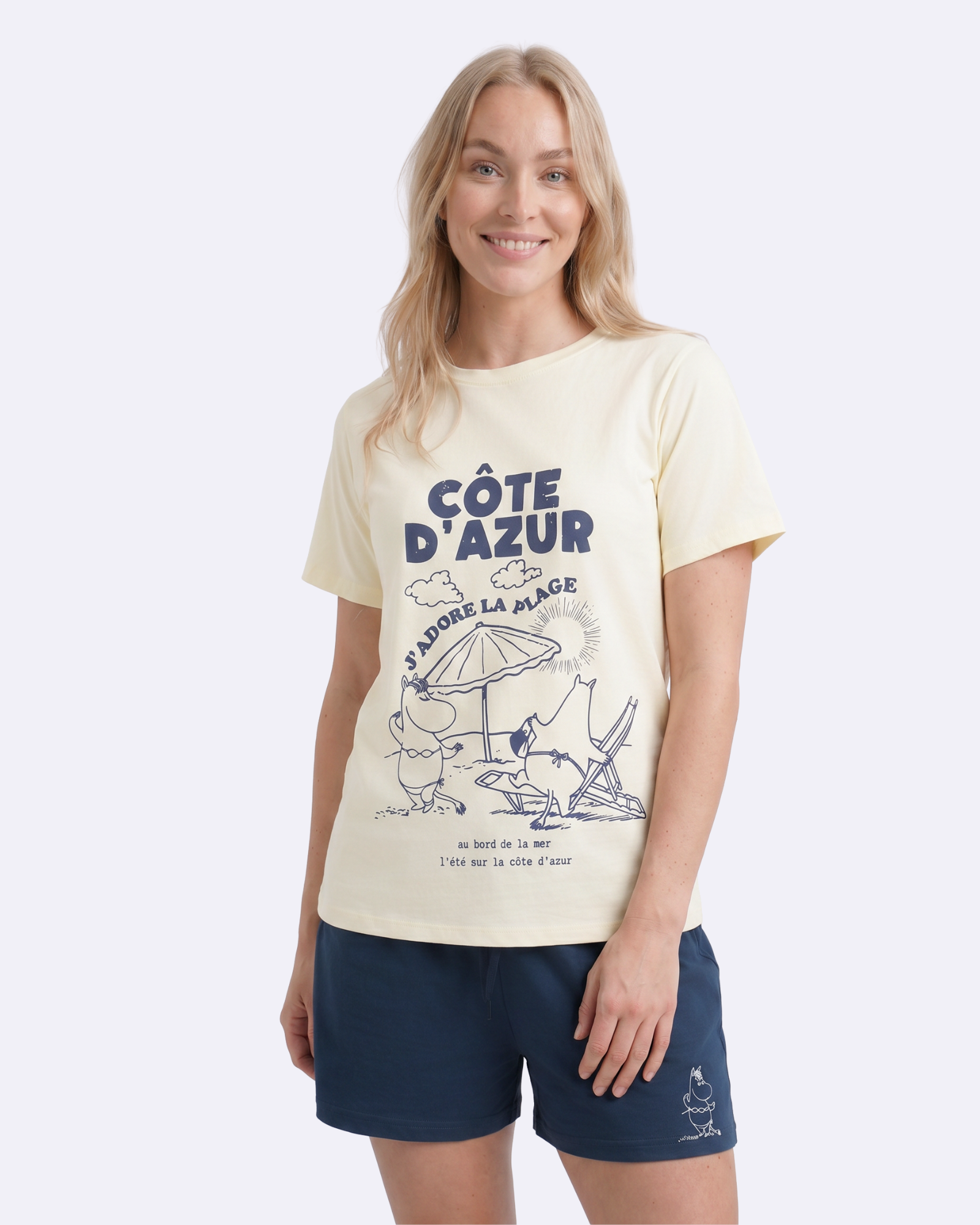 Moomin Riviera Short Pyjamas