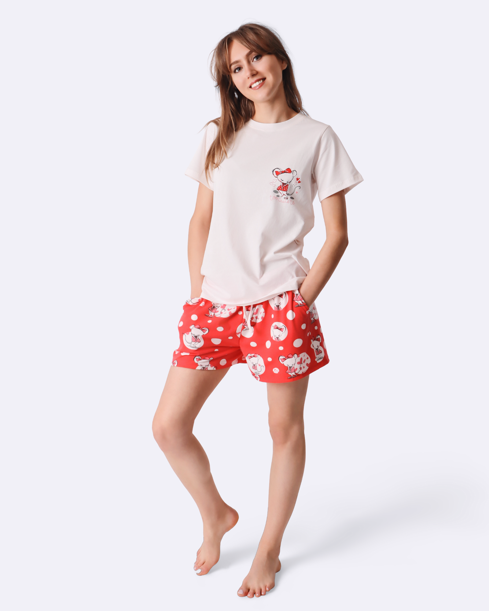 Cute Mouse Short Pyjamas