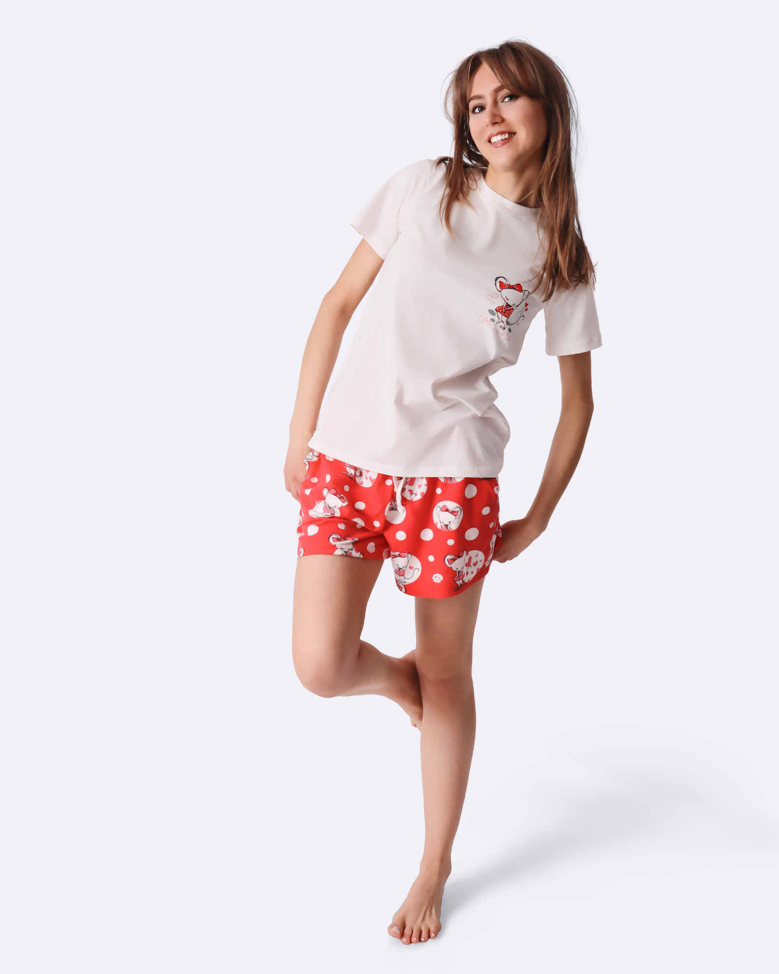 Cute Mouse Short Pyjamas