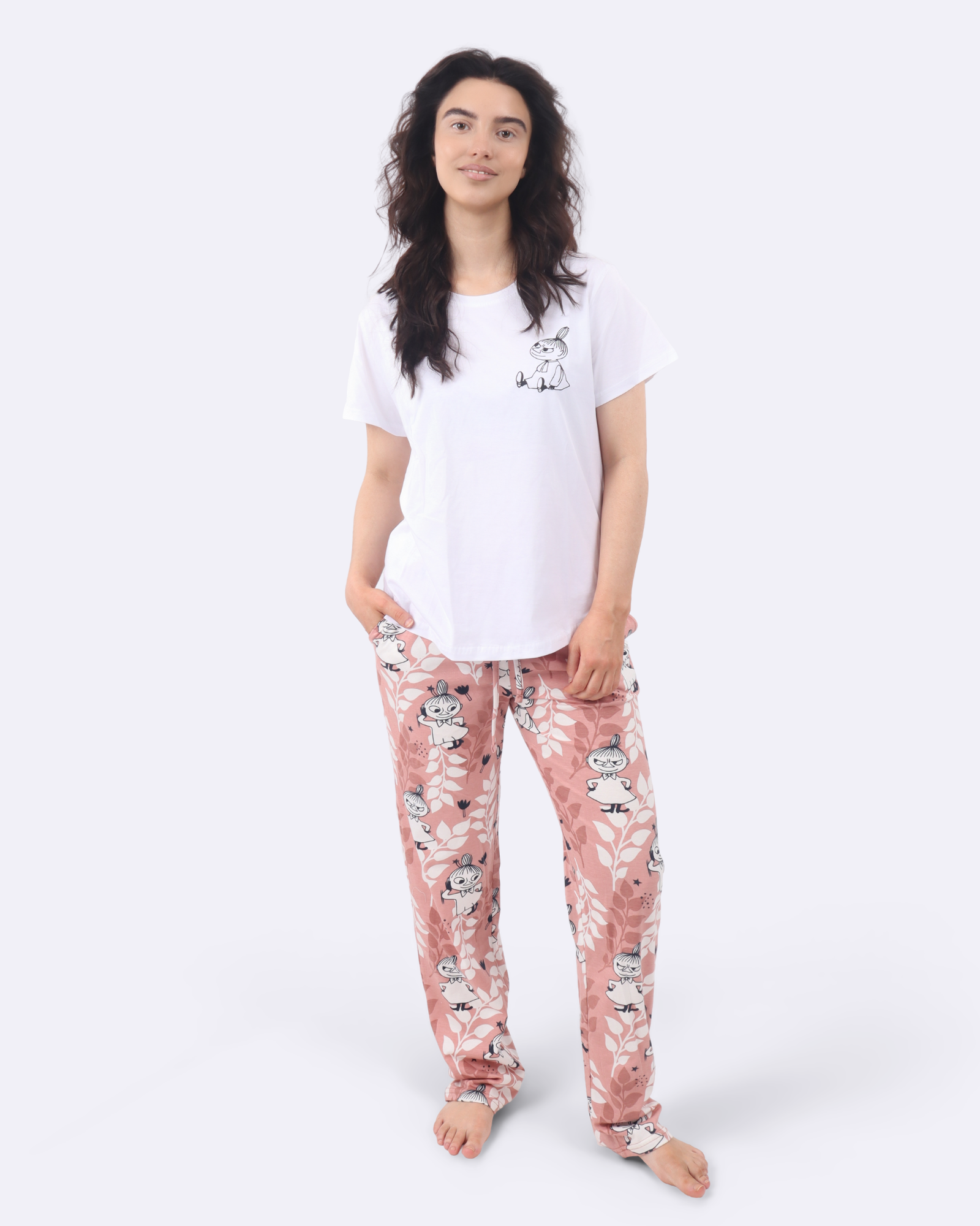 Lilla My Blush Pink Long Pyjamas