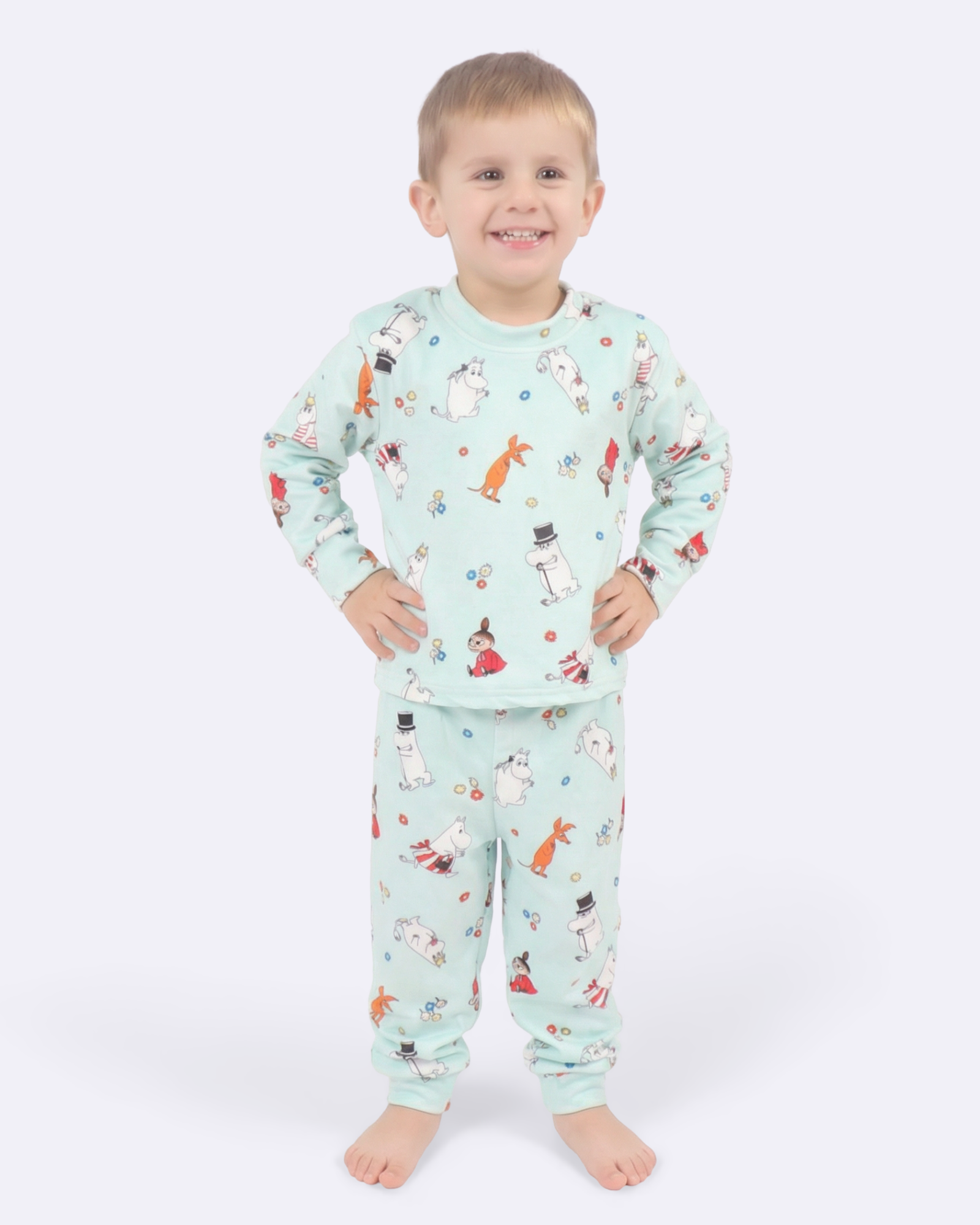 Mumindalen Velourpyjamas för barn