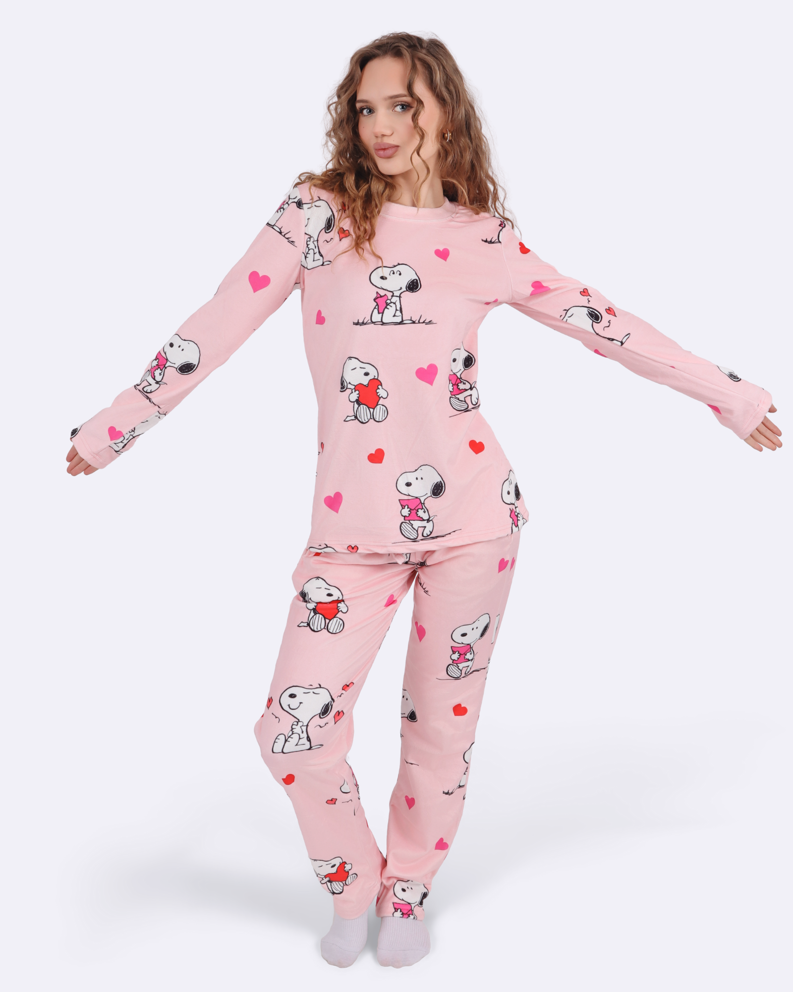 Snoopy Hearts Velourpyjamas