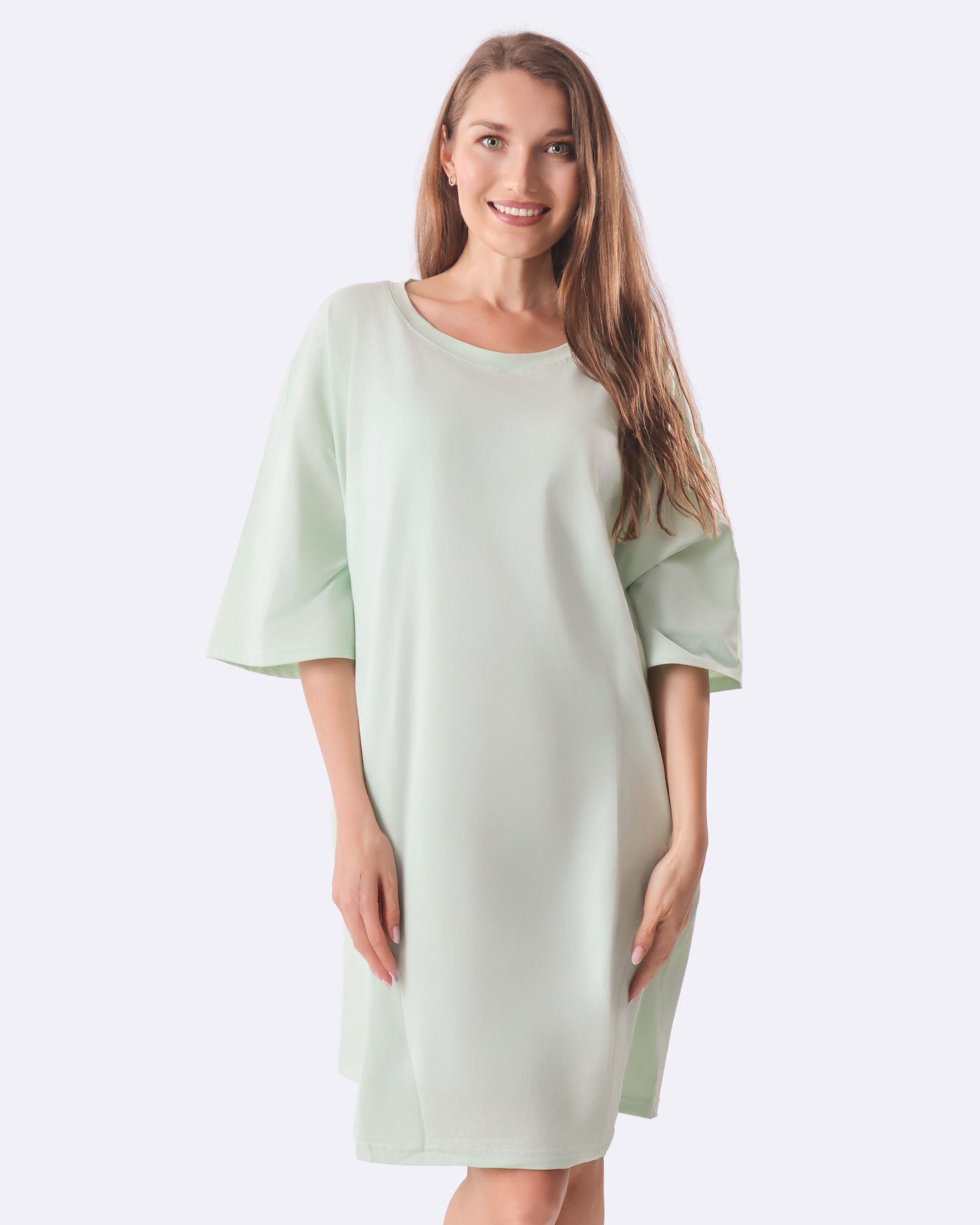 Soft Aqua Cozee Tee