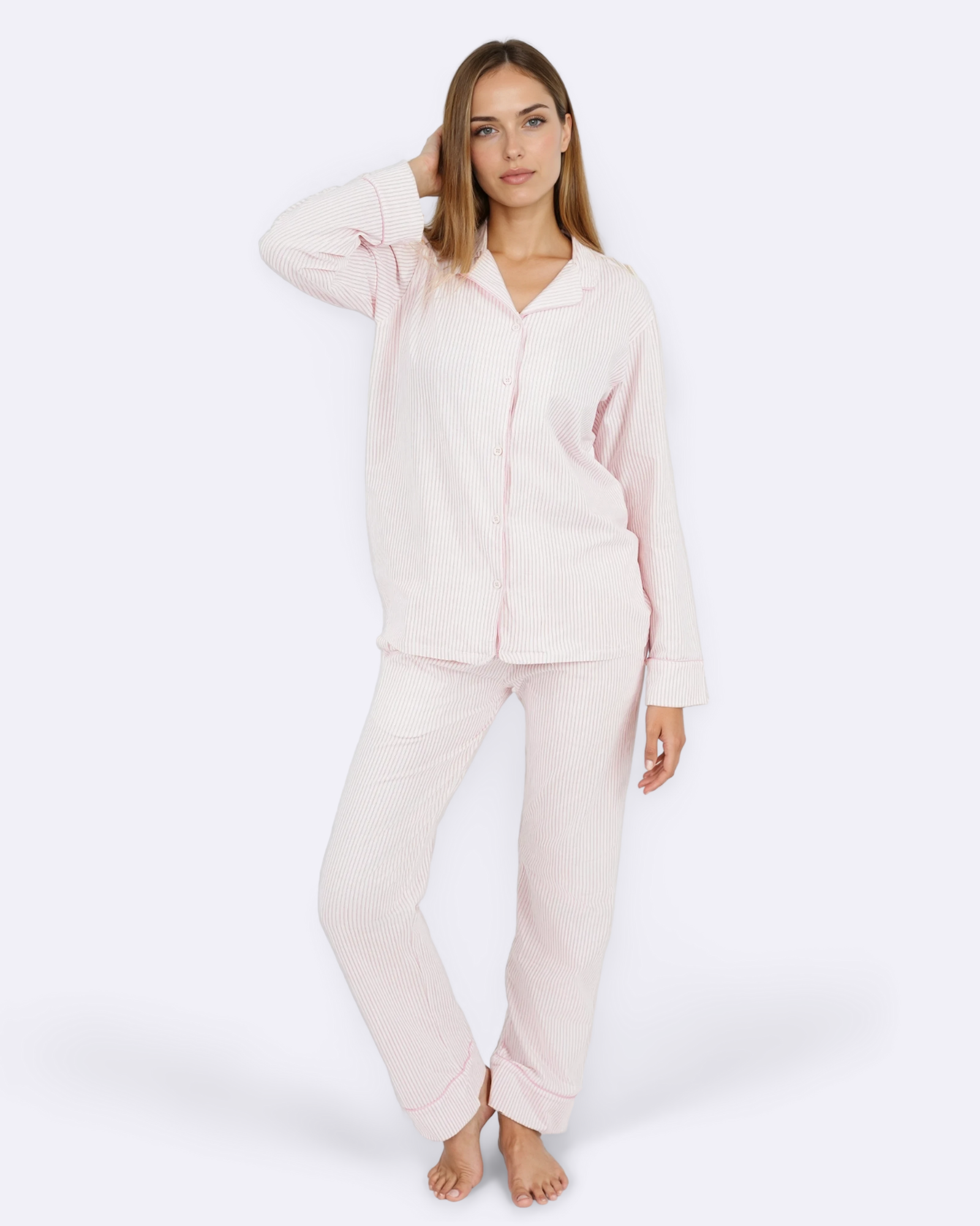 Pink Stripes Pyjamas