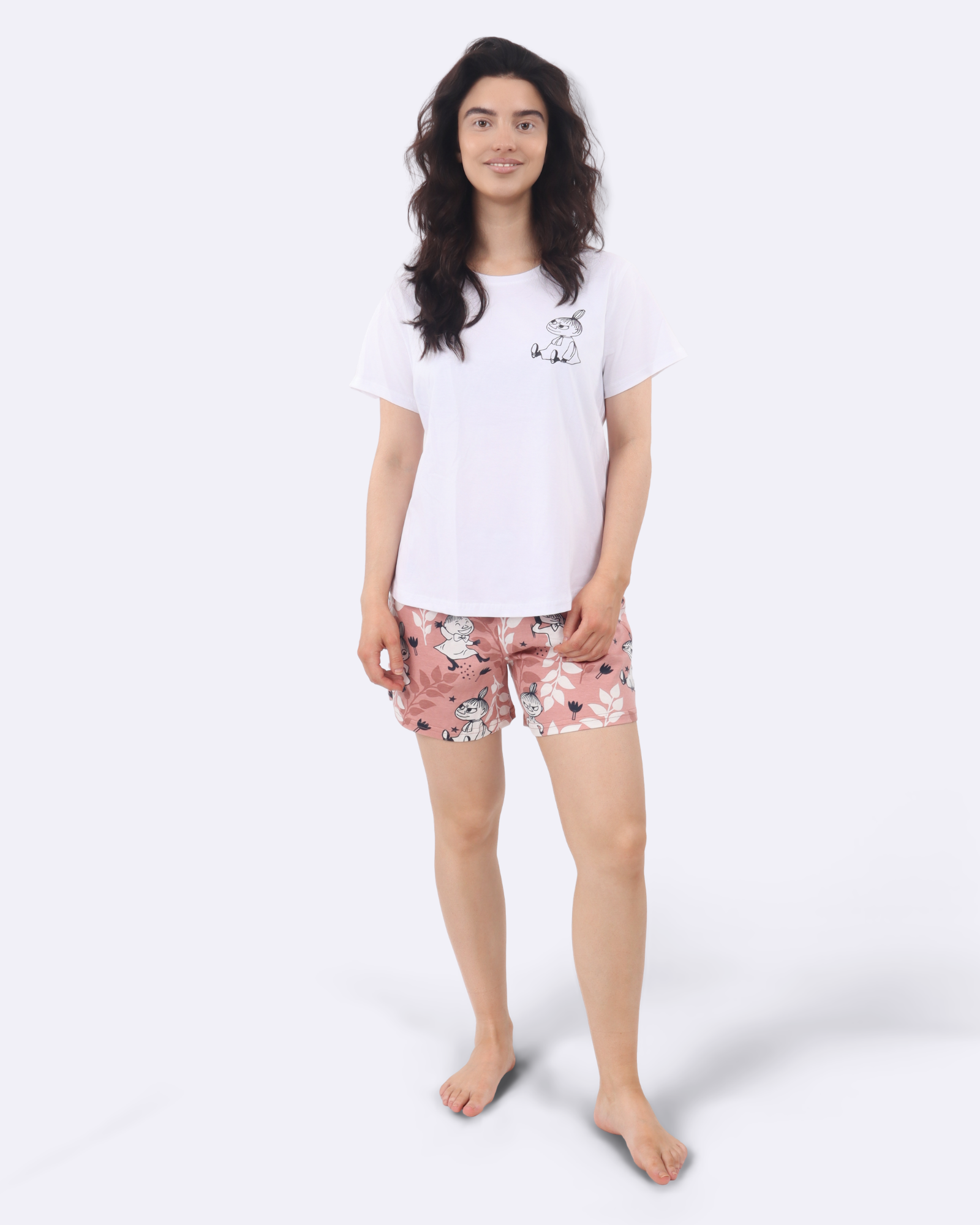 Lilla My Blush Pink Short Pyjamas