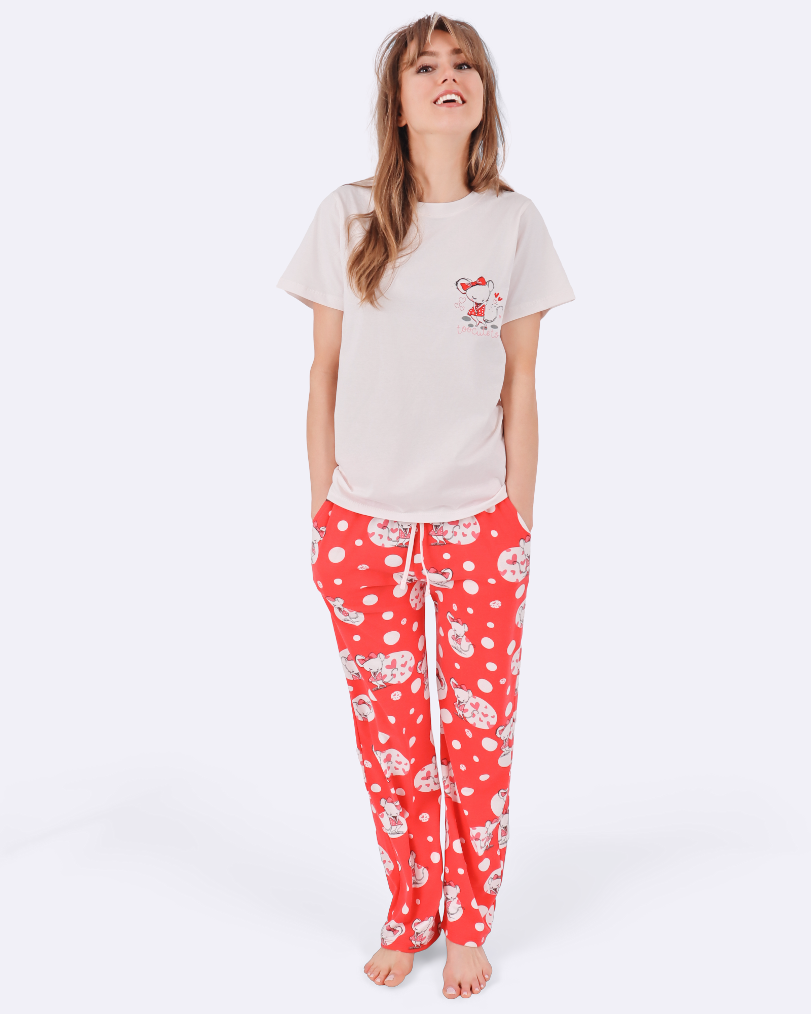 Pikku Myy Blush Pink Pyjamas
