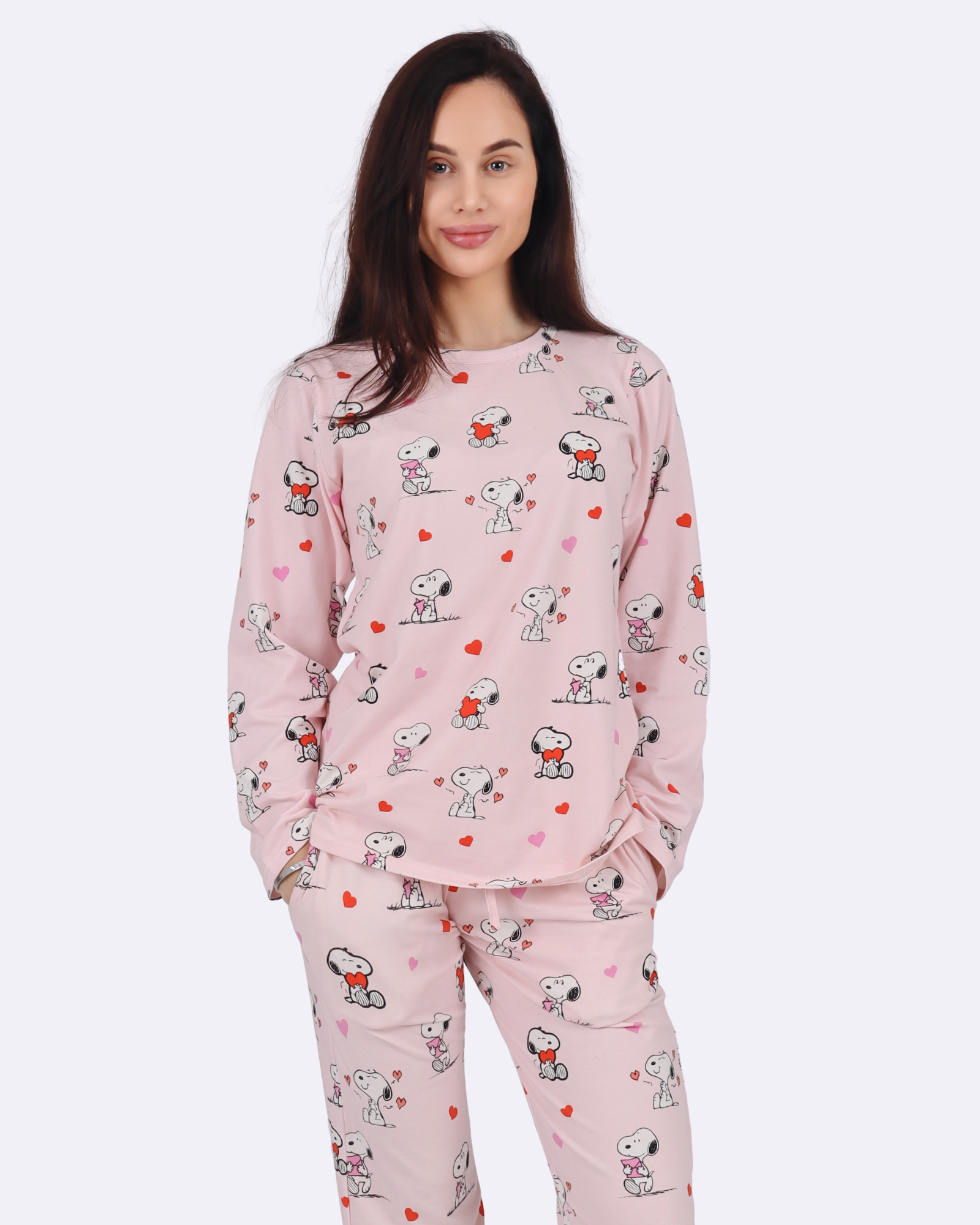 Lilla My Vaaleanpunaiset Pyjamat