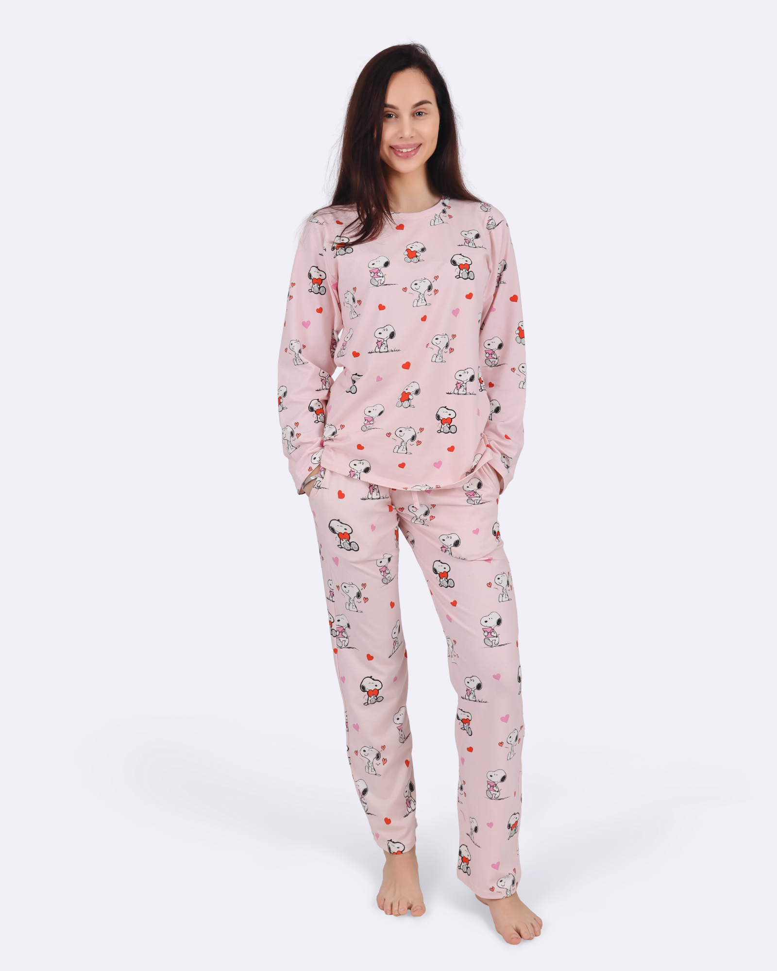 Lilla My Vaaleanpunaiset Pyjamat