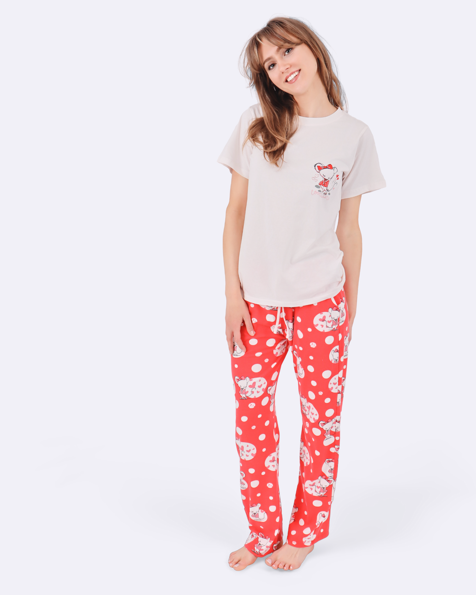 Pikku Myy Blush Pink Pyjamas