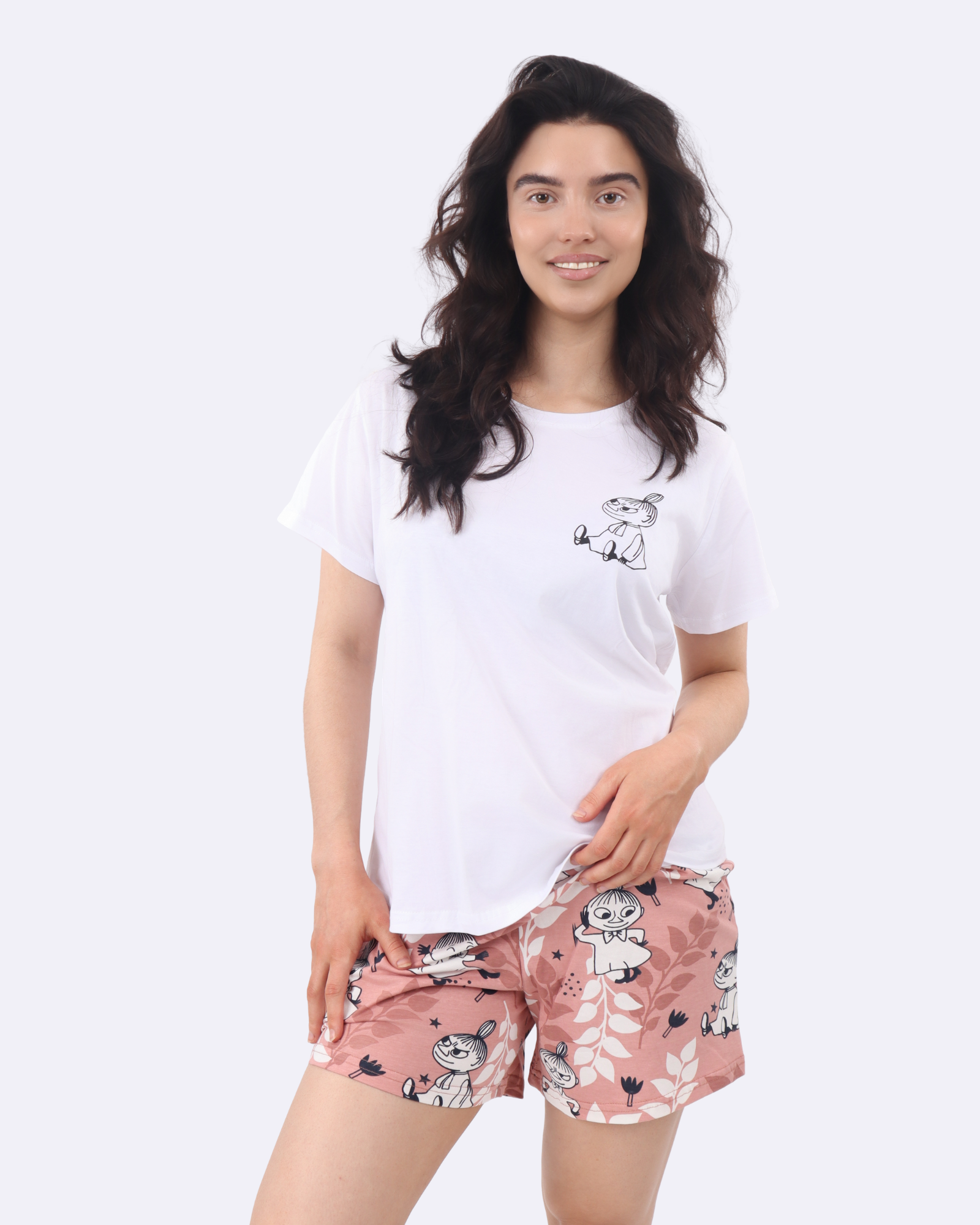 Lilla My Blush Pink Short Pyjamas