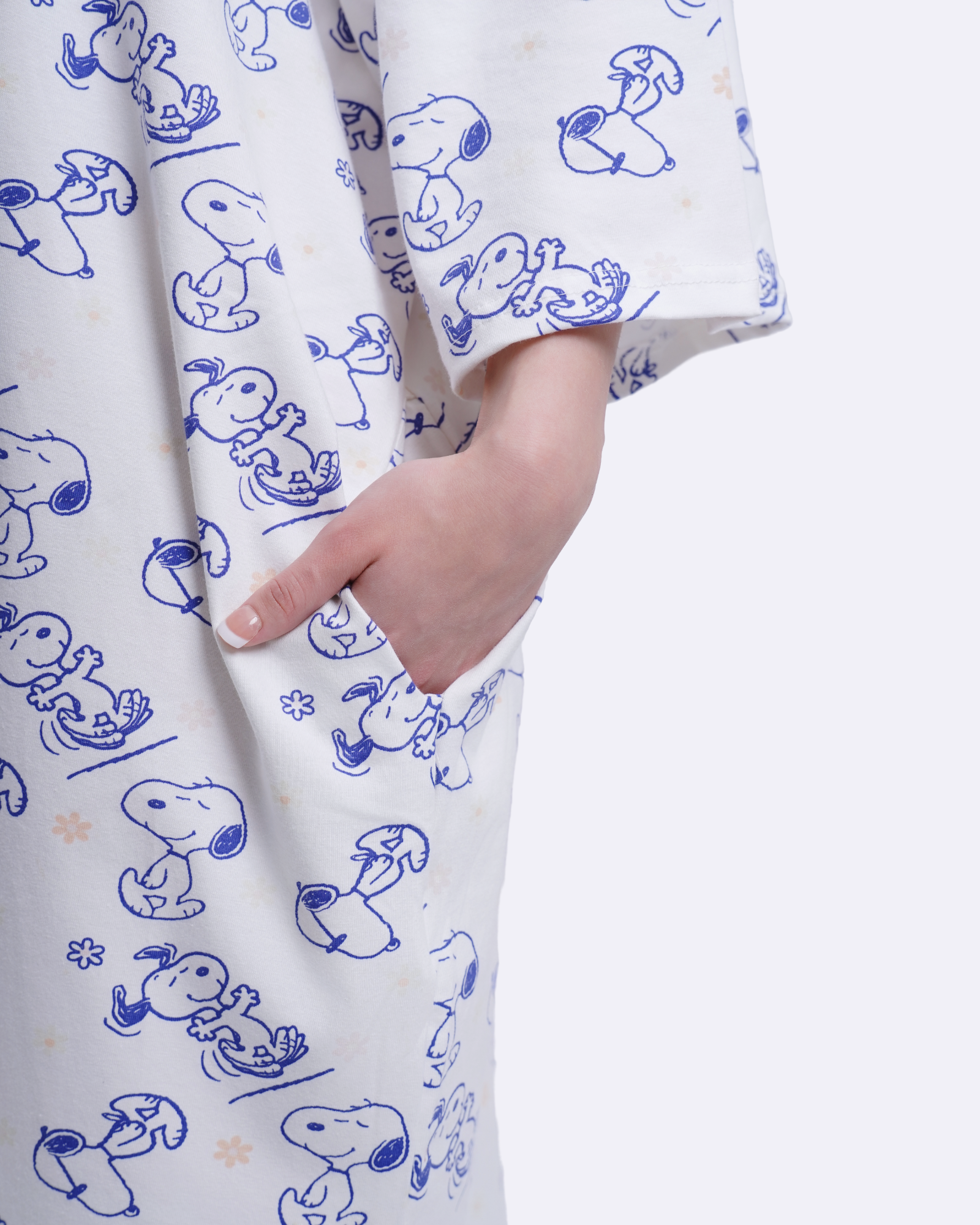 Snoopy Blue Cozee Tee