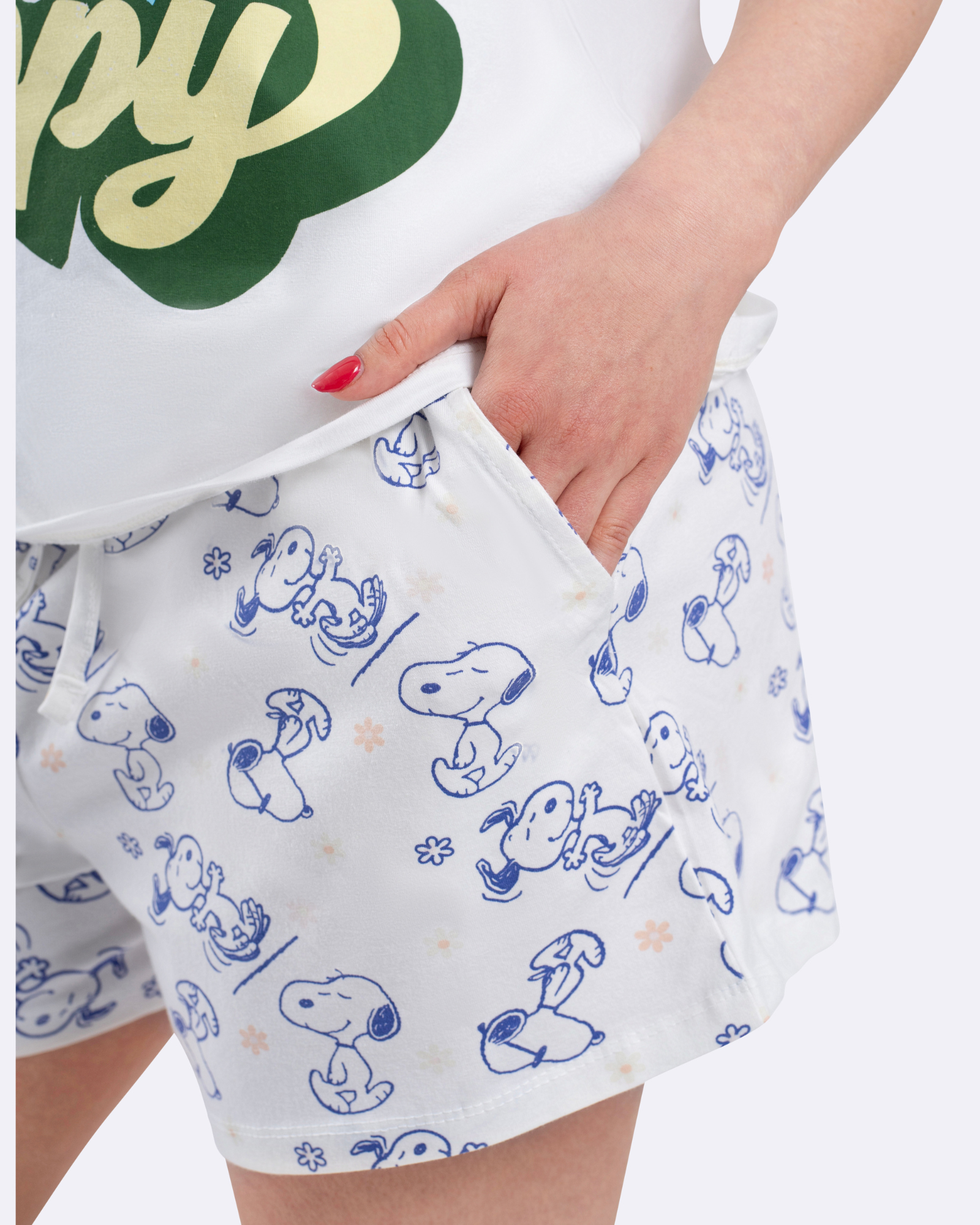 Snoopy Groovy Short Pyjamas