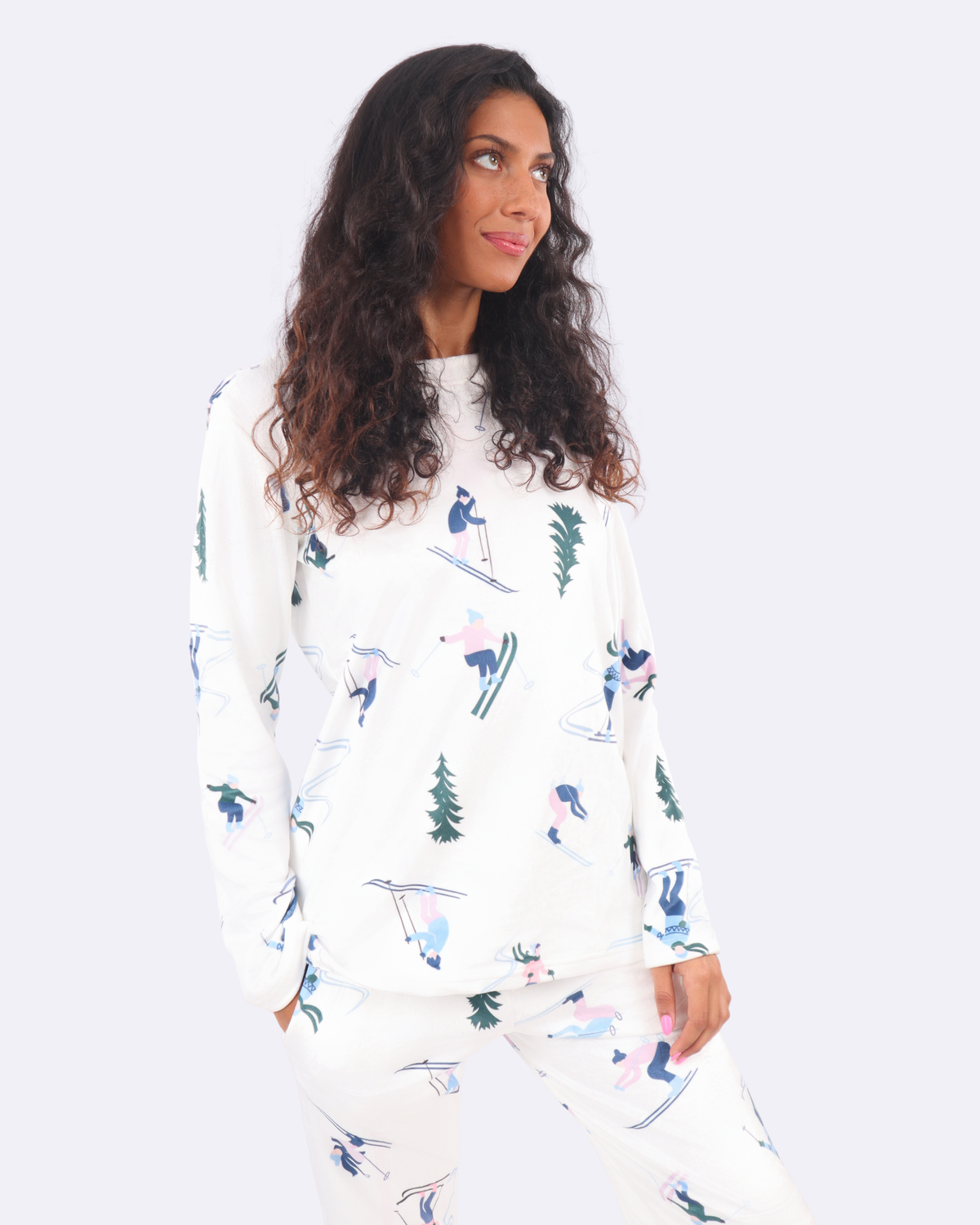 Skiers Velvet Pyjamas