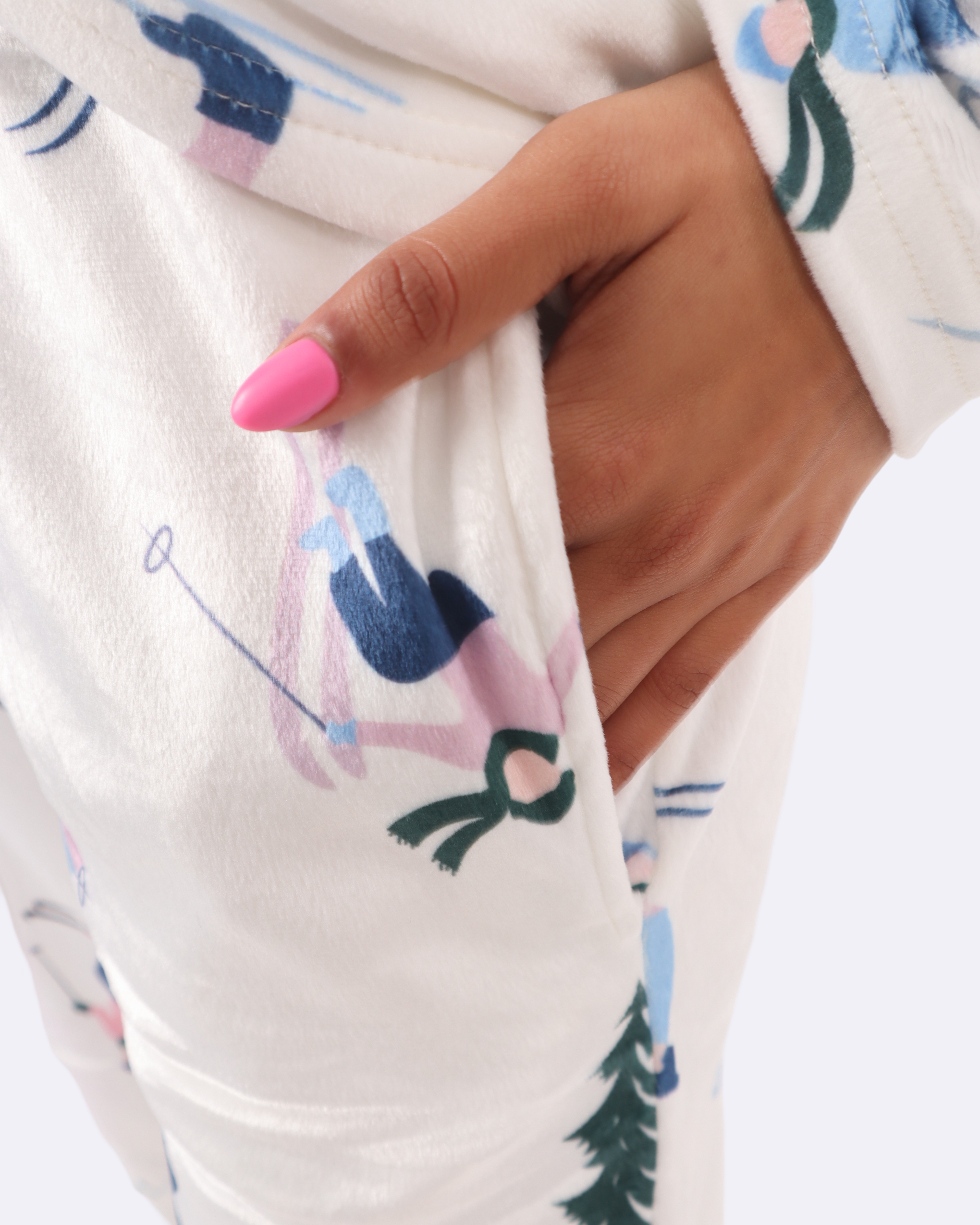 Skiers Velvet Pyjamas
