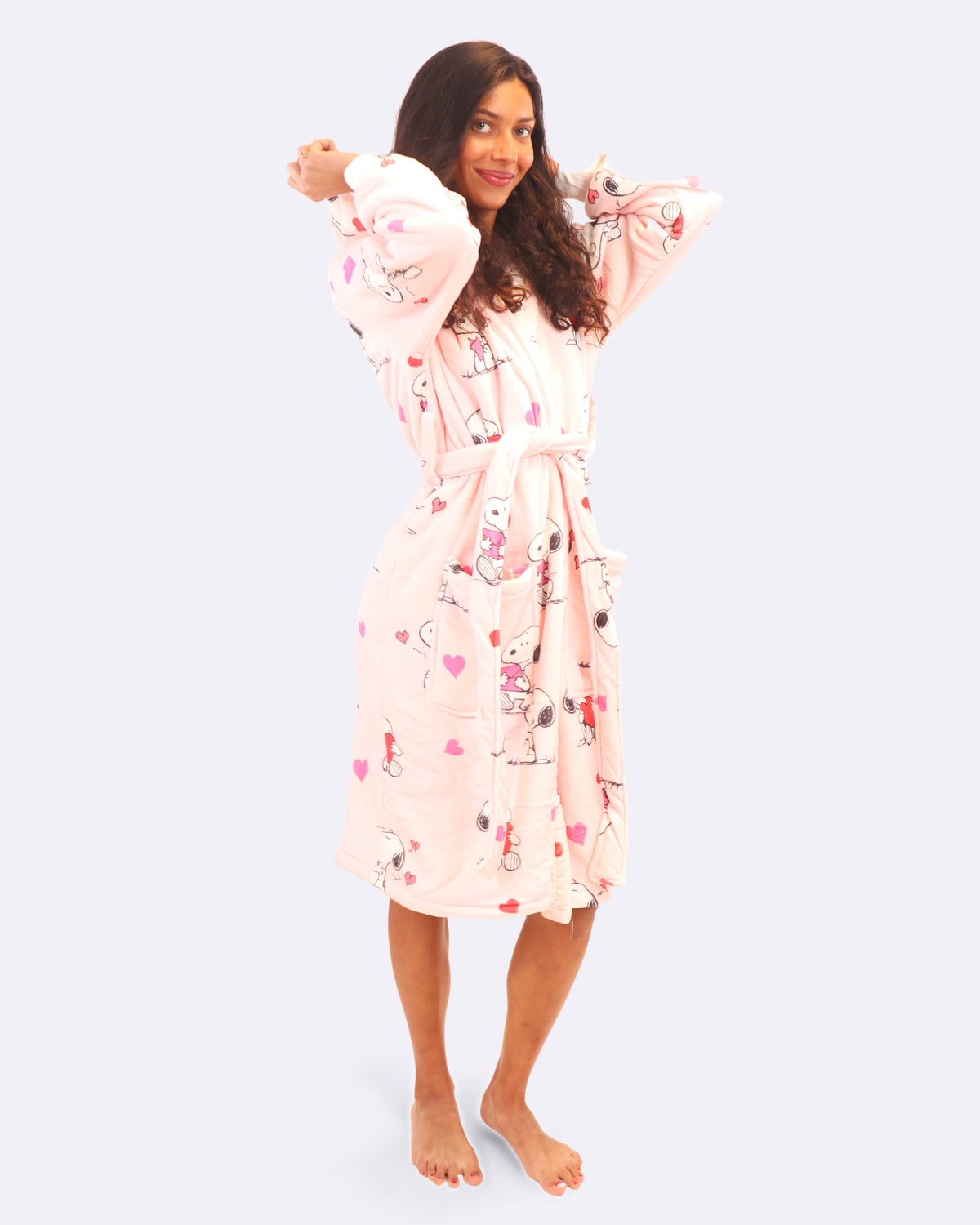 Snoopy Hearts Robe