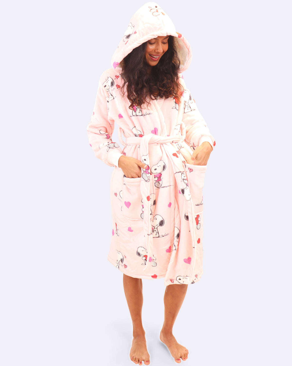 Snoopy Hearts Robe