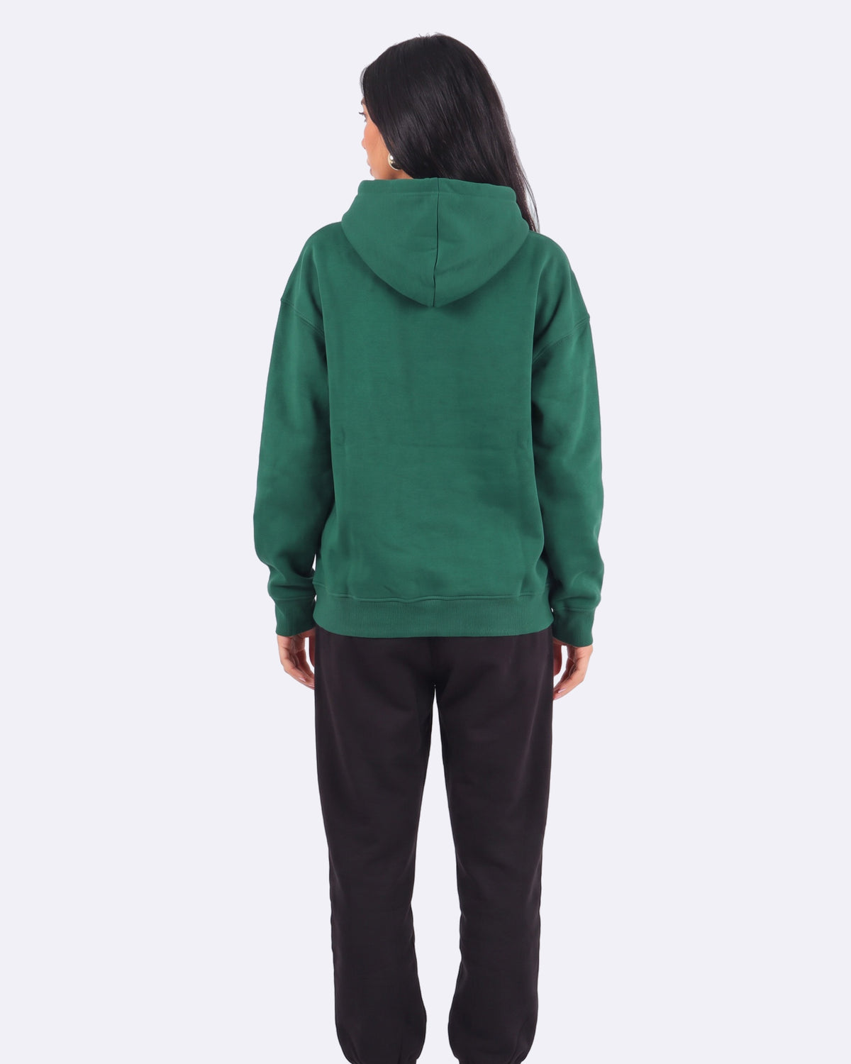 Cozee Cloud Hoodie – Emerald, back