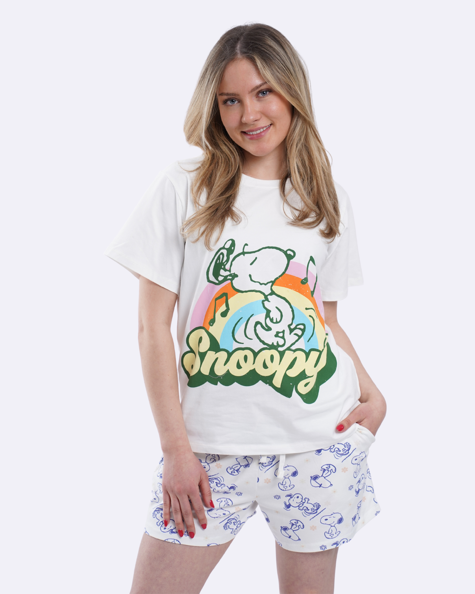 Snoopy Groovy Short Pyjamas
