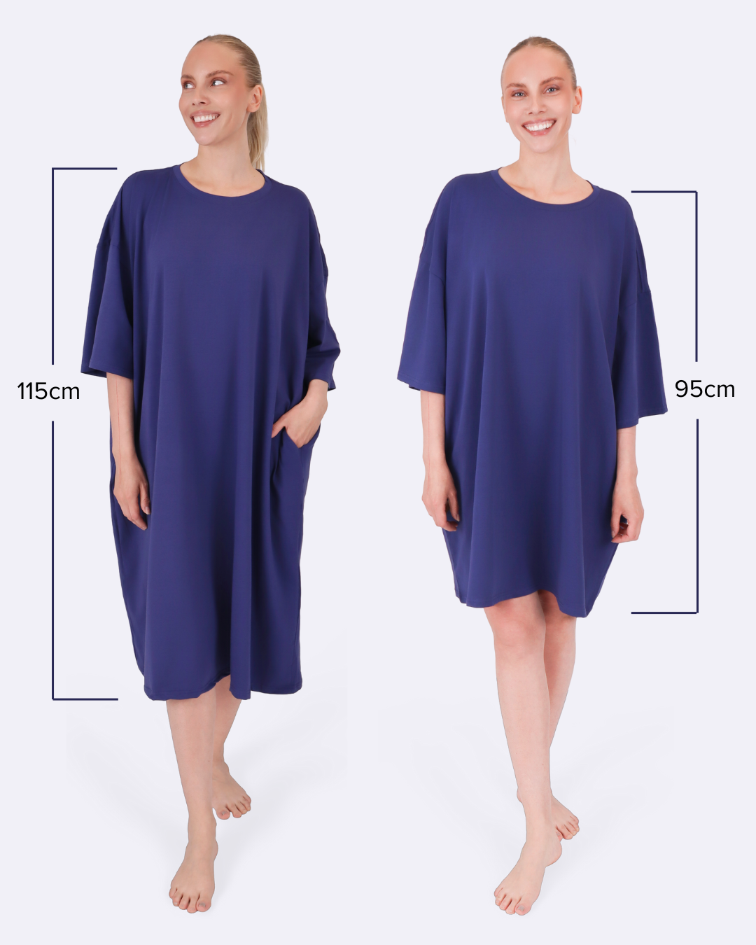 Navy Blue Cozee Tee