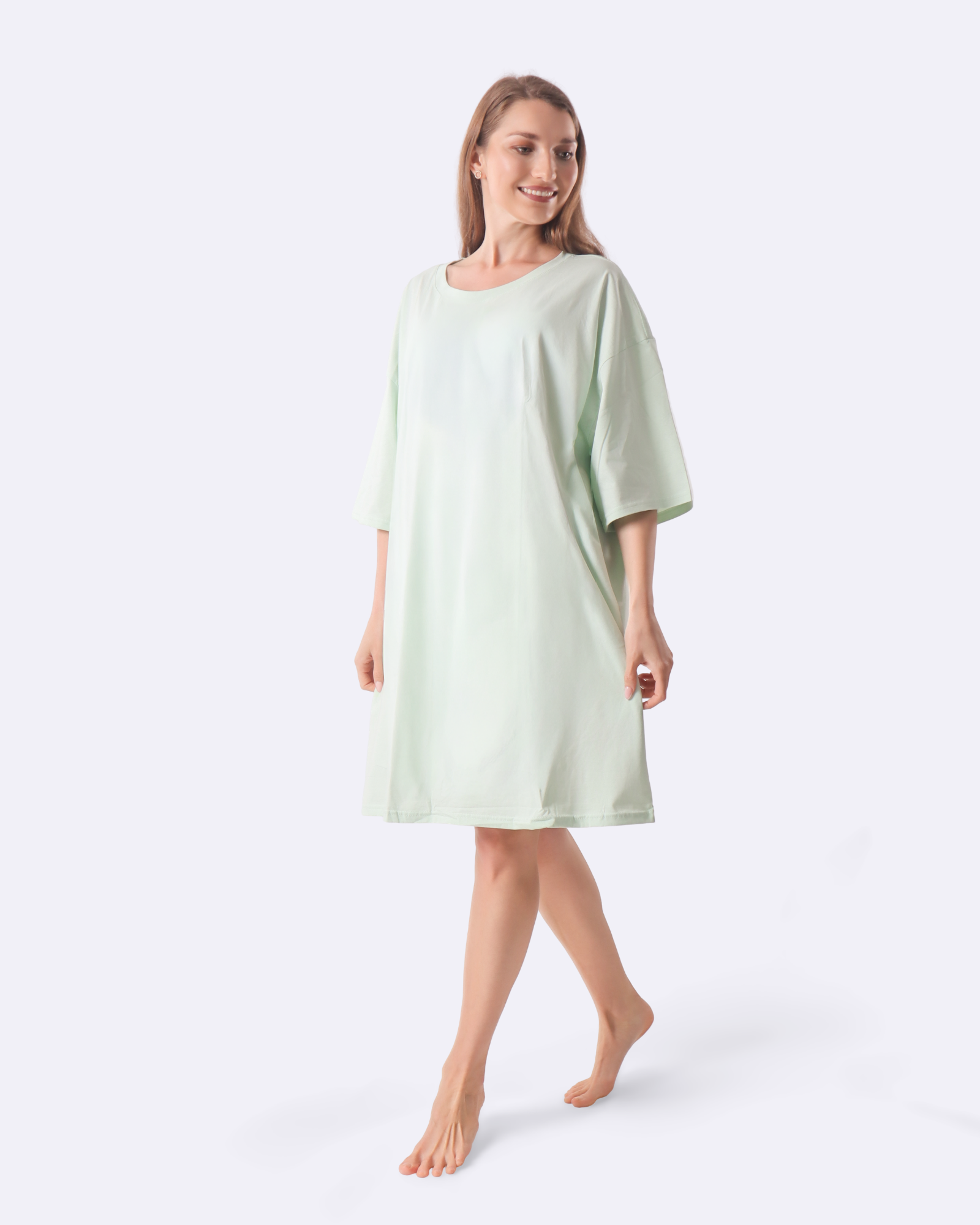 Soft Aqua Cozee Tee