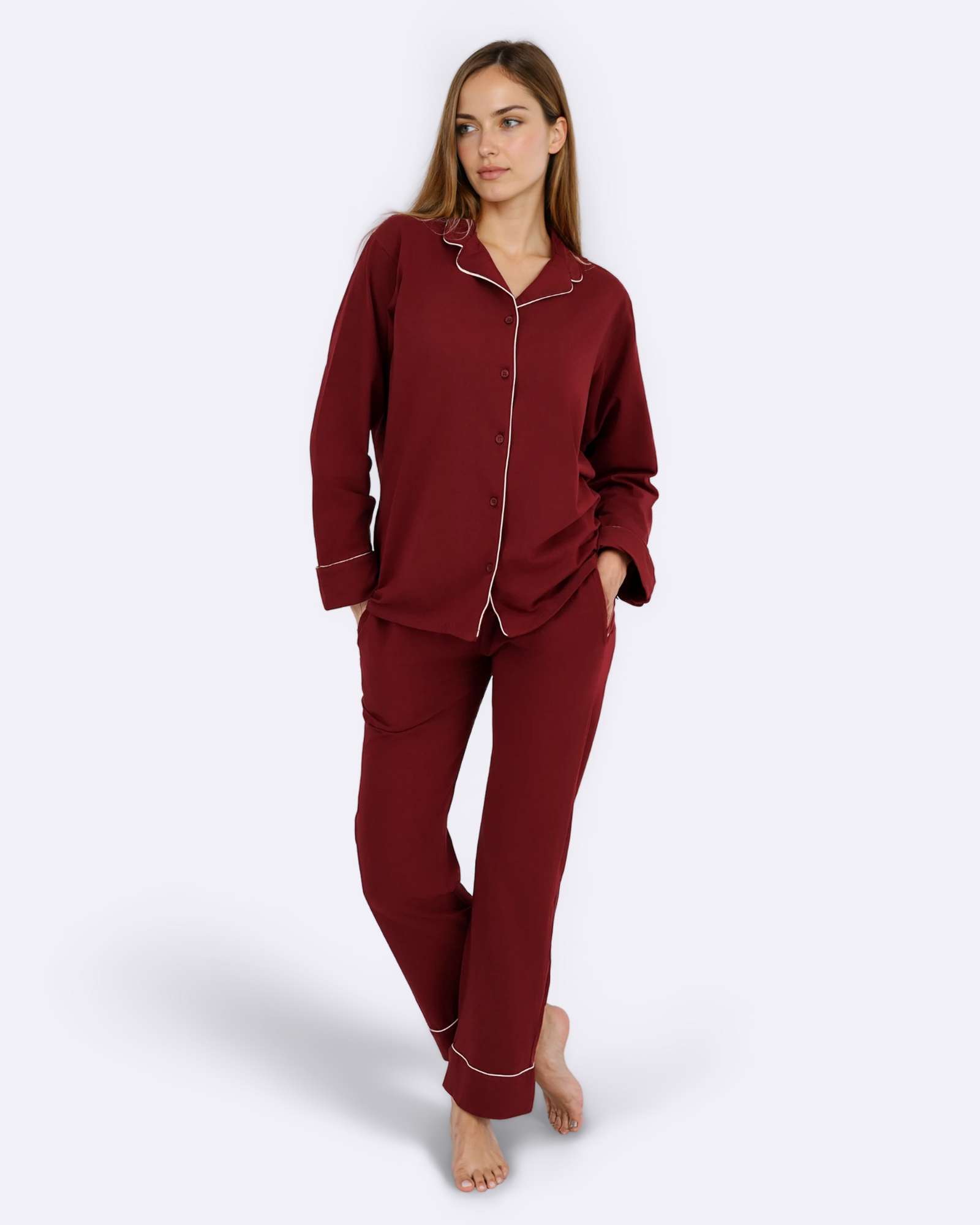 Red Dhalia Pyjamas
