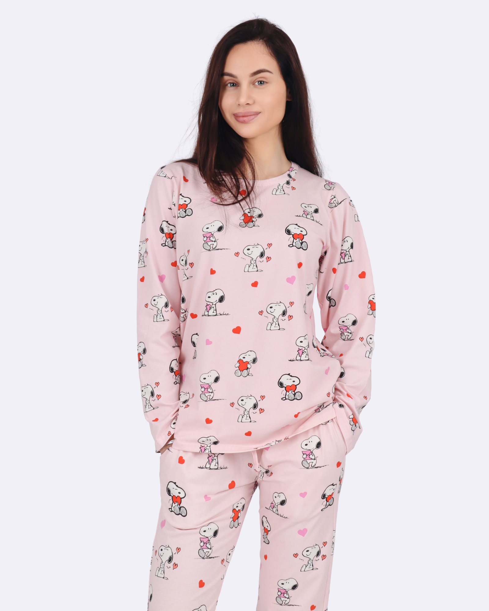 Lilla My Vaaleanpunaiset Pyjamat 