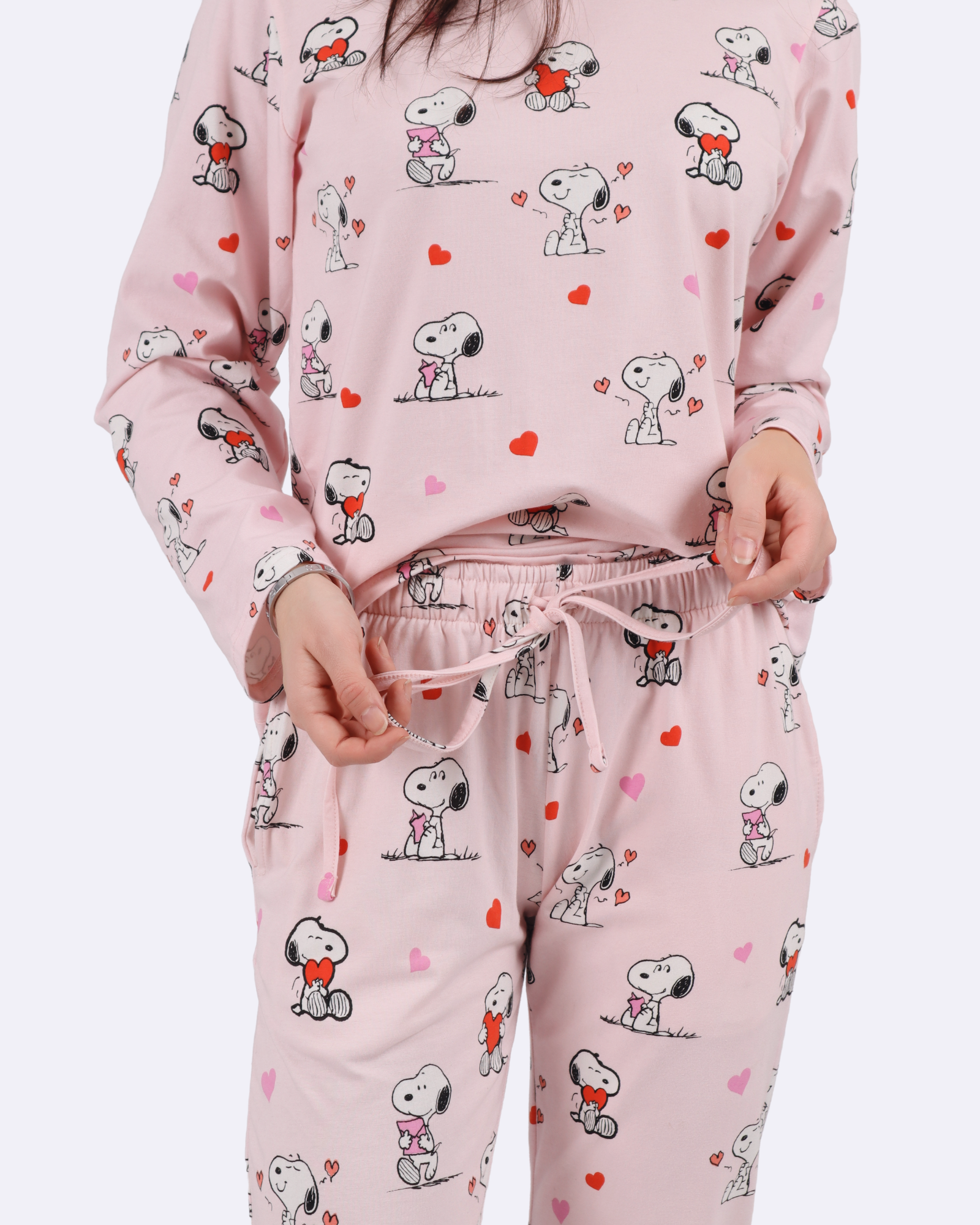 Lilla My Vaaleanpunaiset Pyjamat 