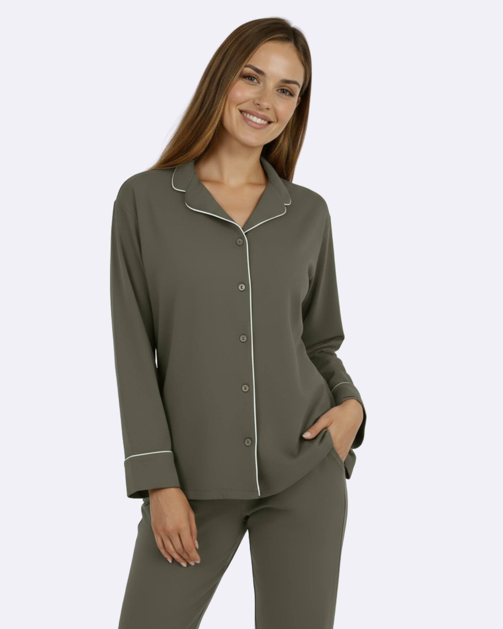 Smokey Olive Classic Pyjamas